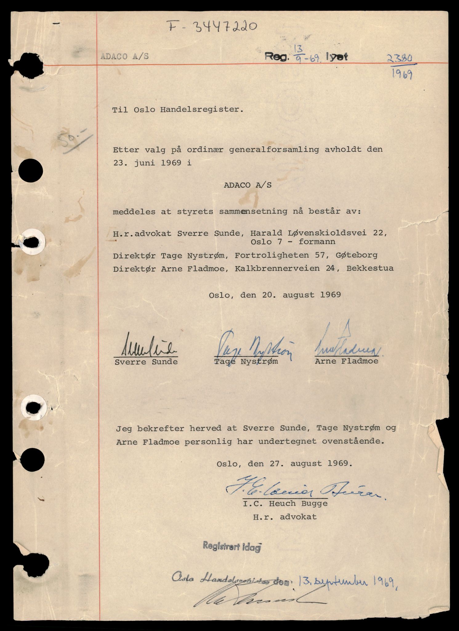 Oslo byfogd, Handelsregisteret, AV/SAT-A-10867/G/Gb/Gba/L0044: Aksjeselskap, Ad-Ah, 1944-1990