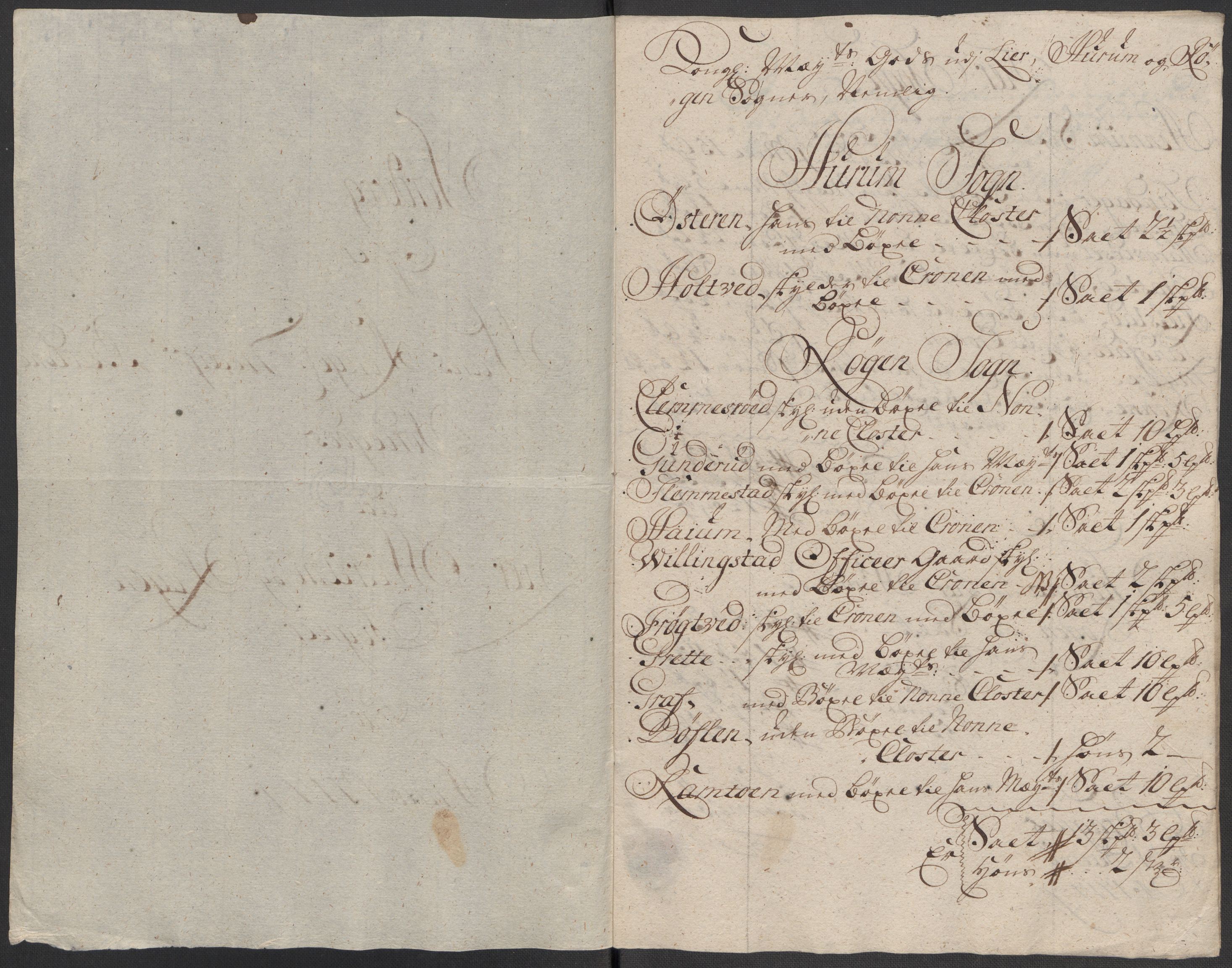 Rentekammeret inntil 1814, Reviderte regnskaper, Fogderegnskap, AV/RA-EA-4092/R31/L1711: Fogderegnskap Hurum, Røyken, Eiker, Lier og Buskerud, 1717, p. 230