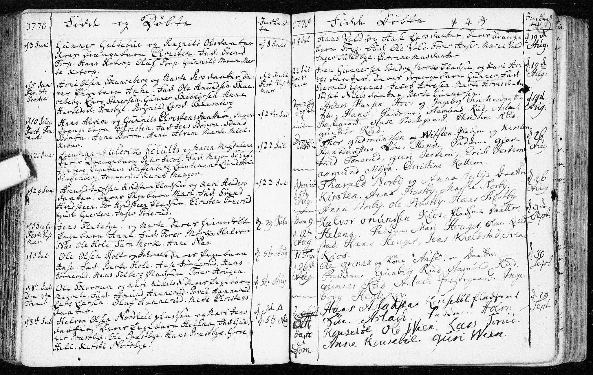 Spydeberg prestekontor Kirkebøker, AV/SAO-A-10924/F/Fa/L0002: Parish register (official) no. I 2, 1739-1780, p. 164