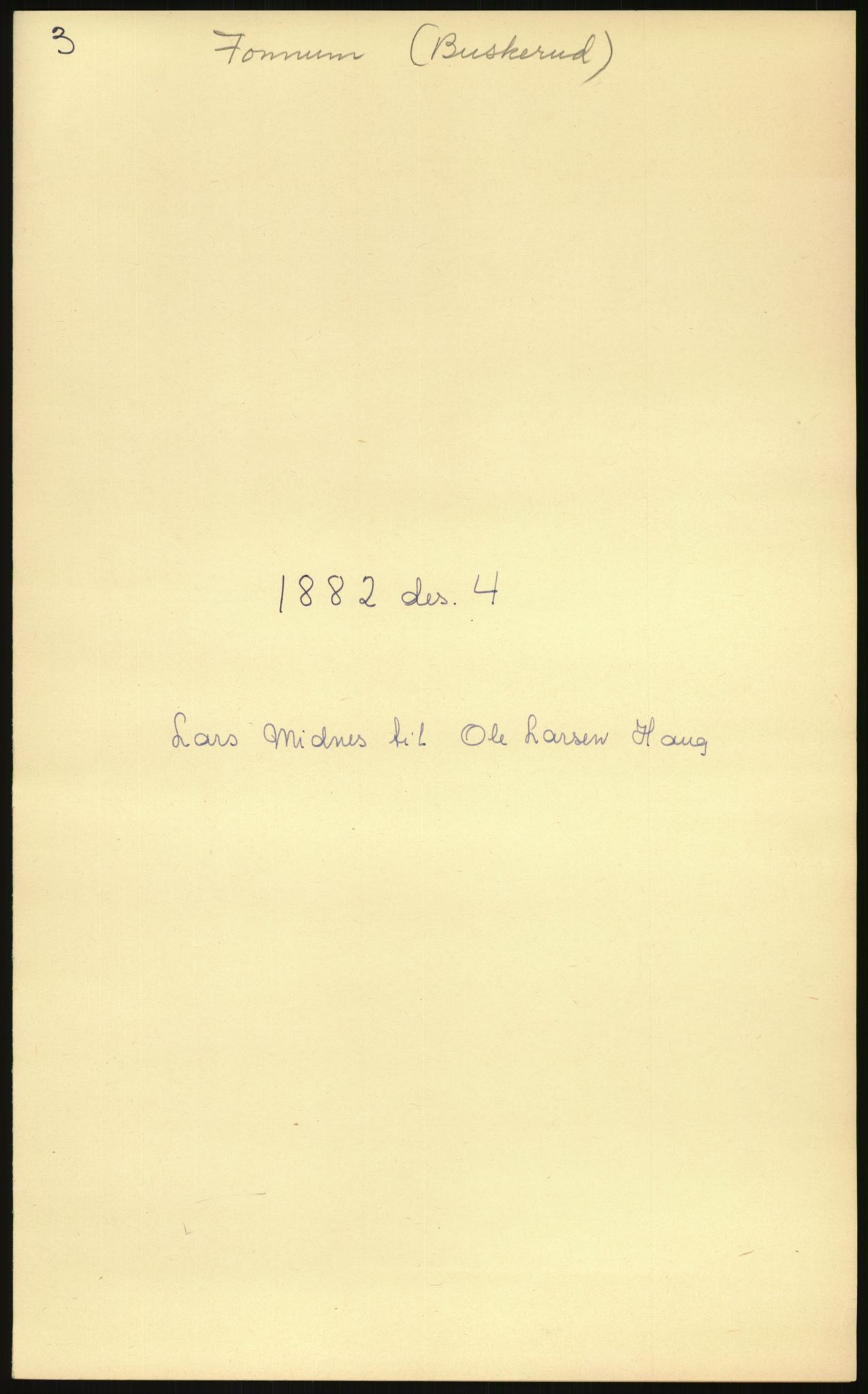 Samlinger til kildeutgivelse, Amerikabrevene, AV/RA-EA-4057/F/L0019: Innlån fra Buskerud: Fonnem - Kristoffersen, 1838-1914, p. 621