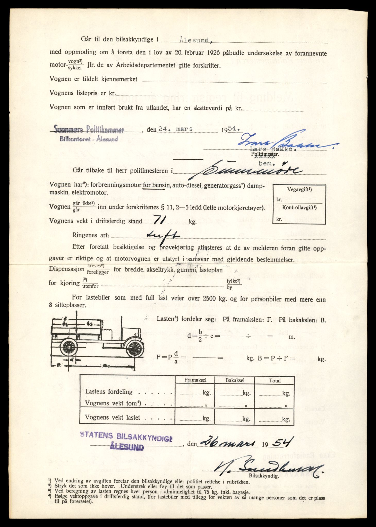 Møre og Romsdal vegkontor - Ålesund trafikkstasjon, AV/SAT-A-4099/F/Fe/L0037: Registreringskort for kjøretøy T 13031 - T 13179, 1927-1998, p. 1986