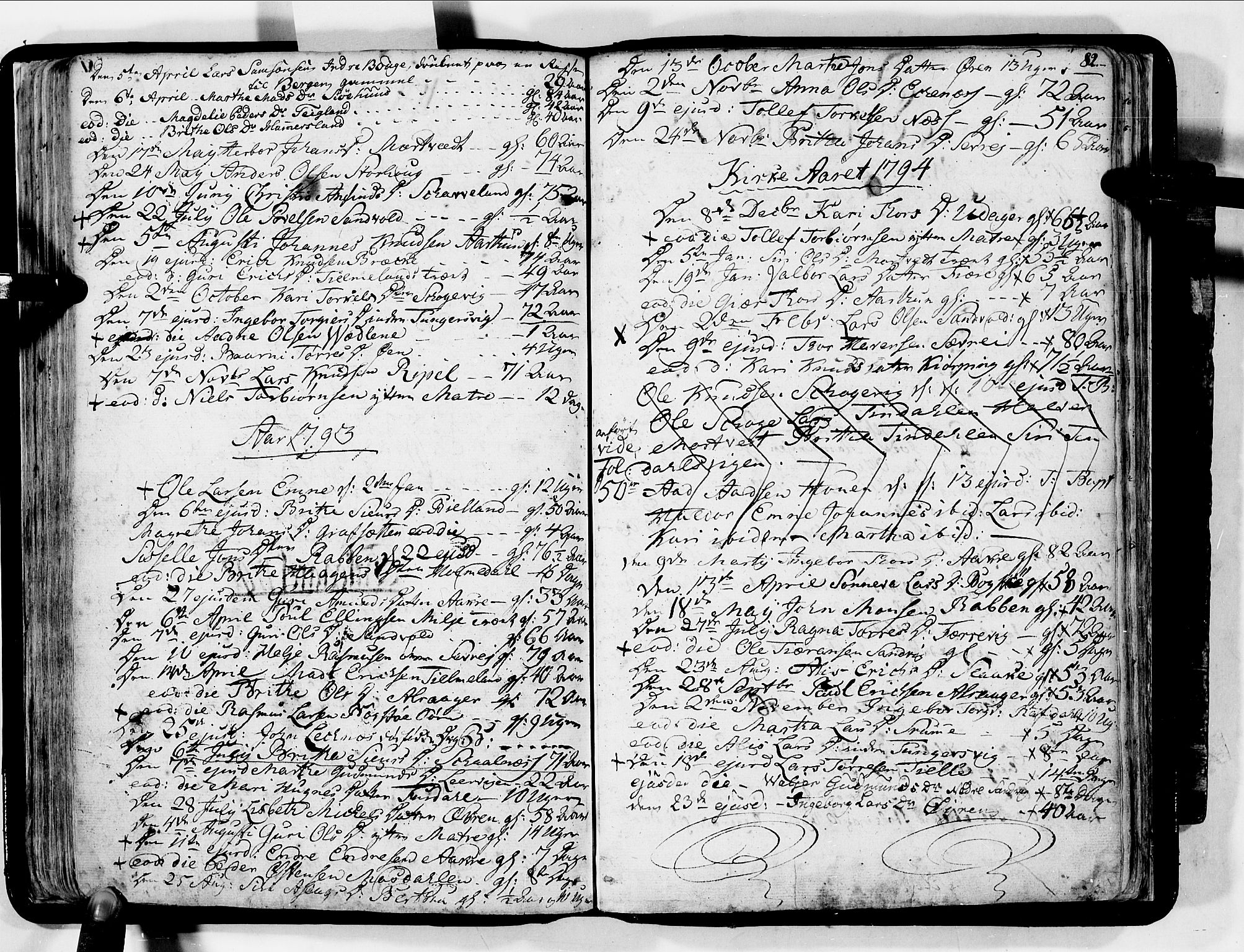 Skånevik sokneprestembete, AV/SAB-A-77801/H/Haa: Parish register (official) no. A 2, 1790-1824, p. 82