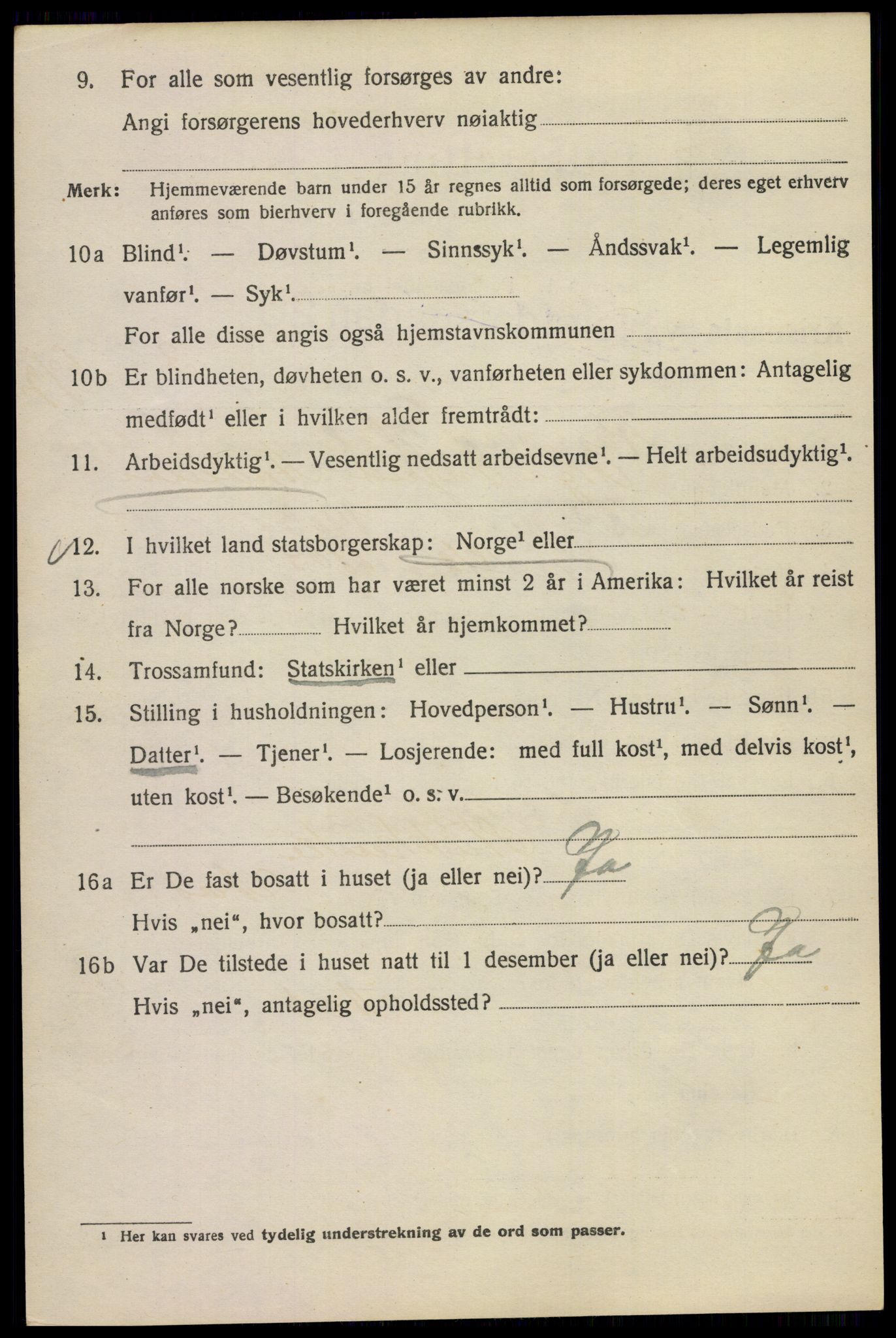 SAO, 1920 census for Kristiania, 1920, p. 279950