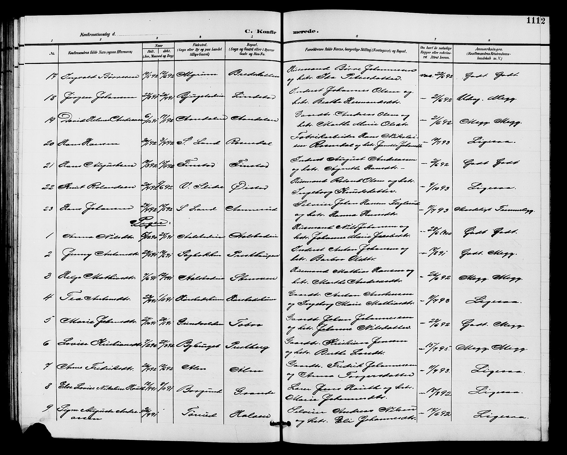 Vardal prestekontor, SAH/PREST-100/H/Ha/Hab/L0011: Parish register (copy) no. 11, 1899-1913, p. 111