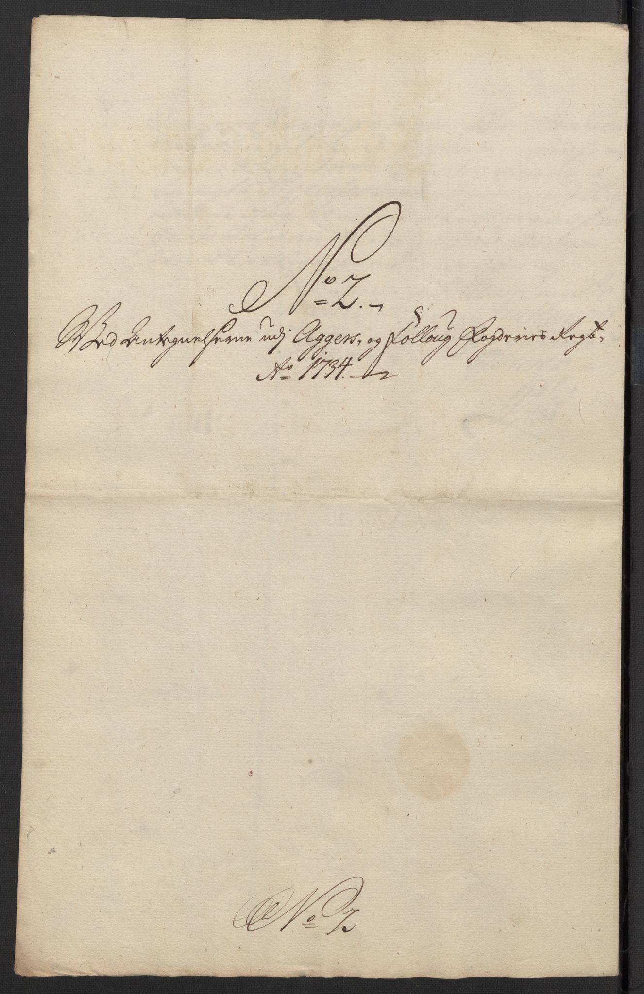 Rentekammeret inntil 1814, Reviderte regnskaper, Fogderegnskap, AV/RA-EA-4092/R10/L0473: Fogderegnskap Aker og Follo, 1734, p. 278