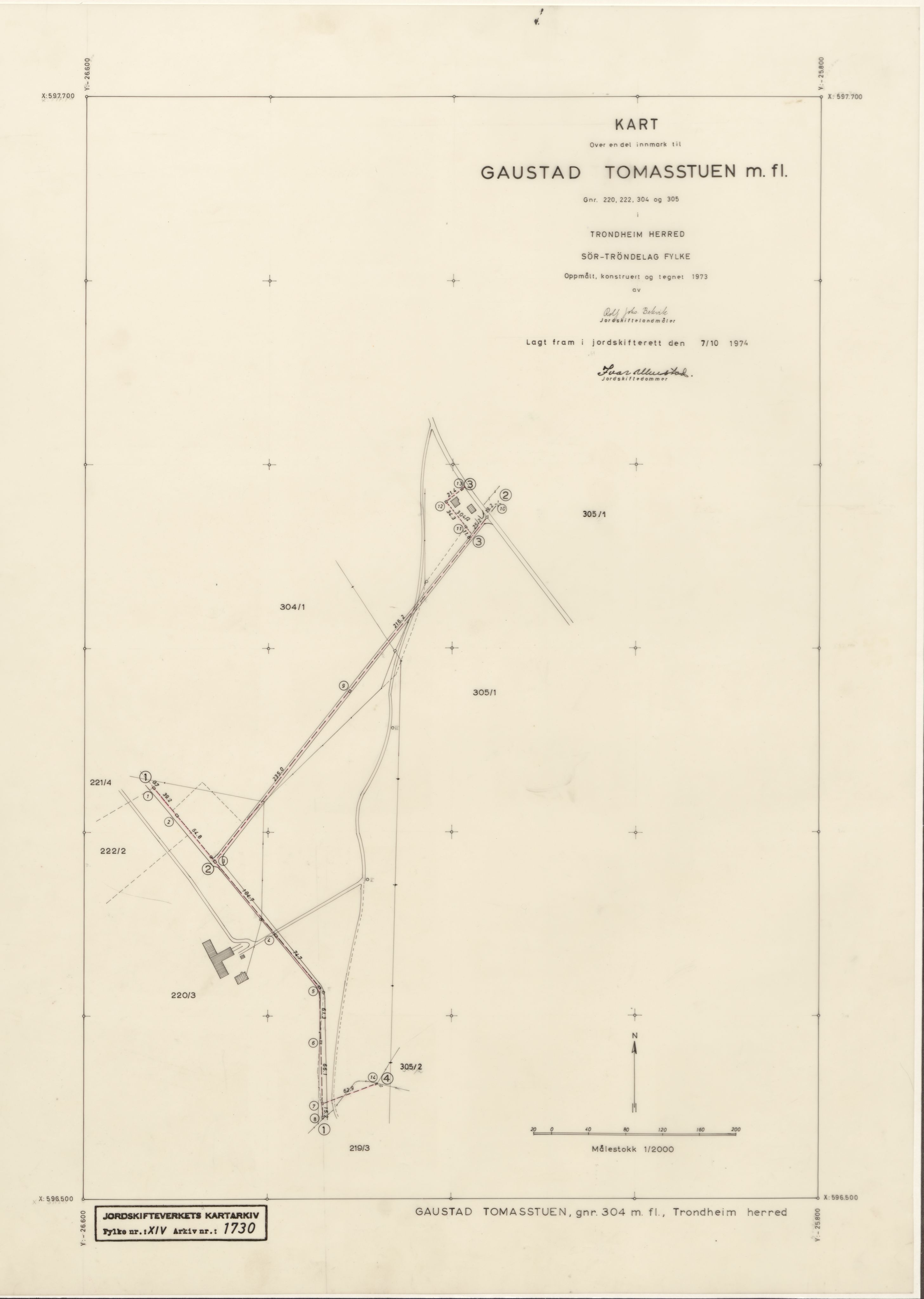Jordskifteverkets kartarkiv, RA/S-3929/T, 1859-1988, p. 2700