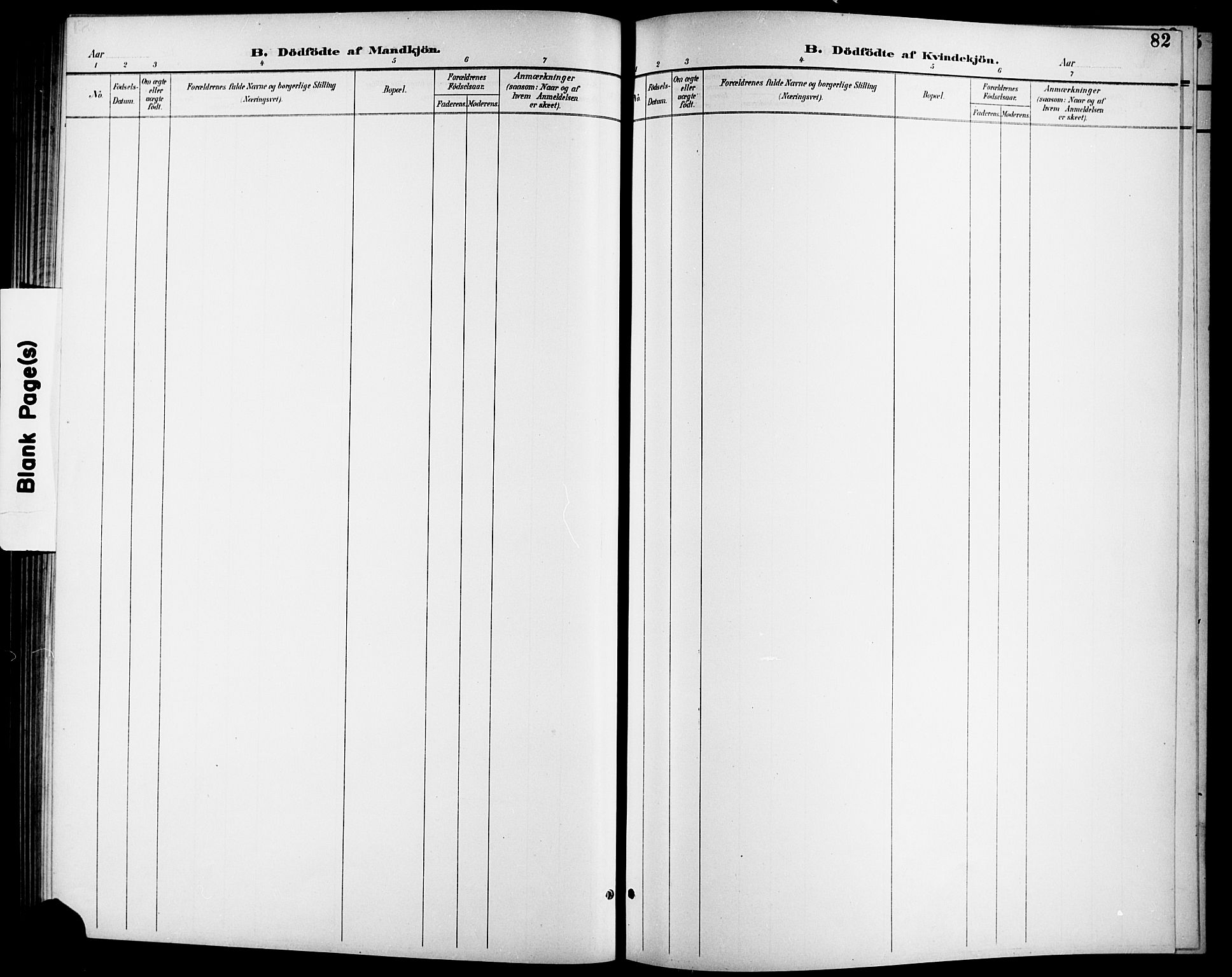 Aurskog prestekontor Kirkebøker, SAO/A-10304a/G/Gb/L0002: Parish register (copy) no. II 2, 1901-1926, p. 82