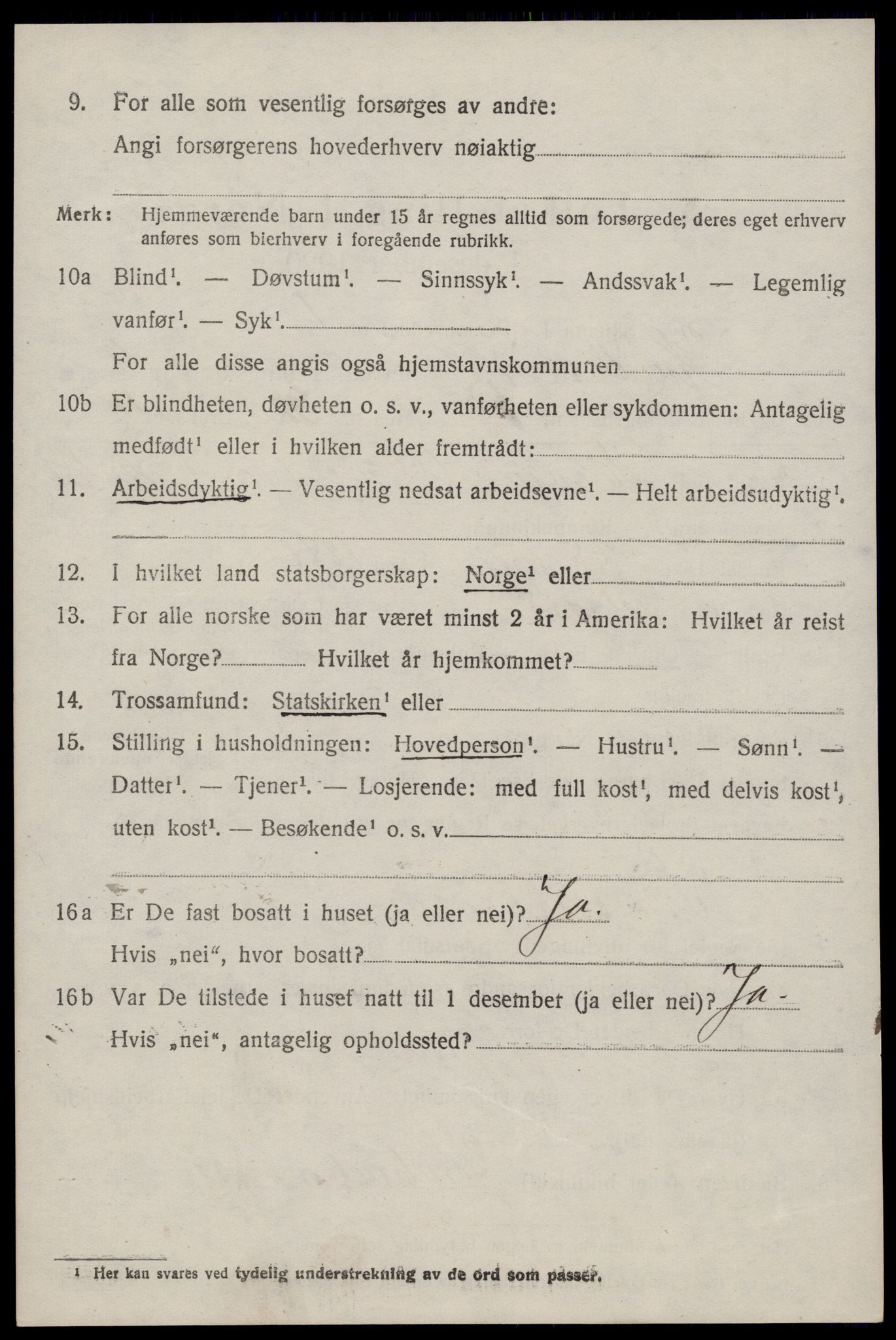 SAKO, 1920 census for Kviteseid, 1920, p. 4362