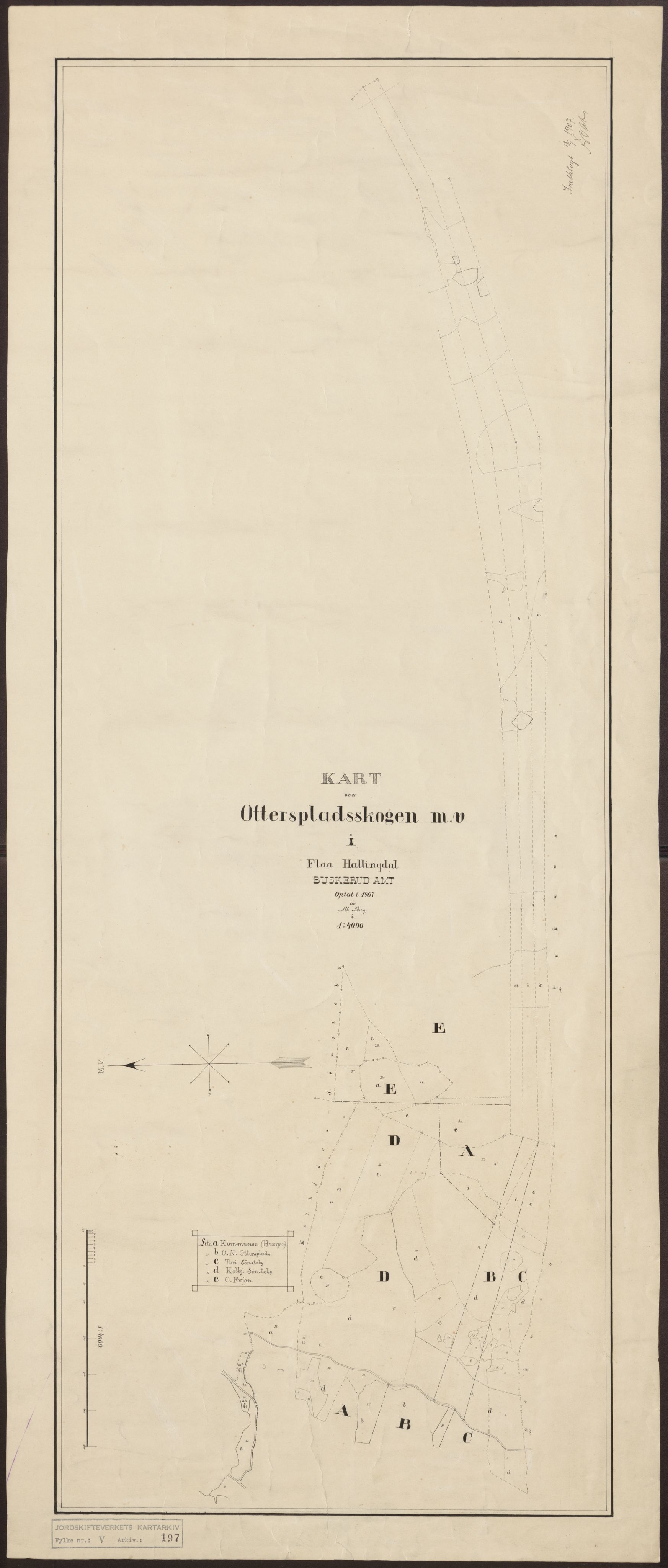 Jordskifteverkets kartarkiv, RA/S-3929/T, 1859-1988, p. 286