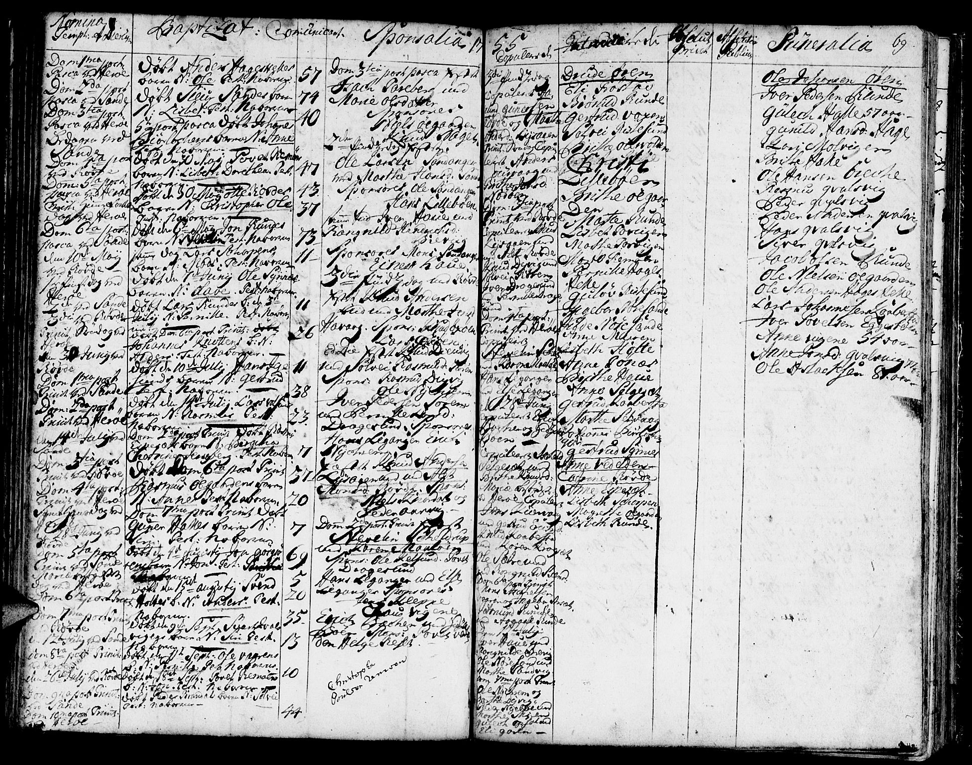 Ministerialprotokoller, klokkerbøker og fødselsregistre - Møre og Romsdal, SAT/A-1454/507/L0066: Parish register (official) no. 507A01, 1731-1766, p. 69