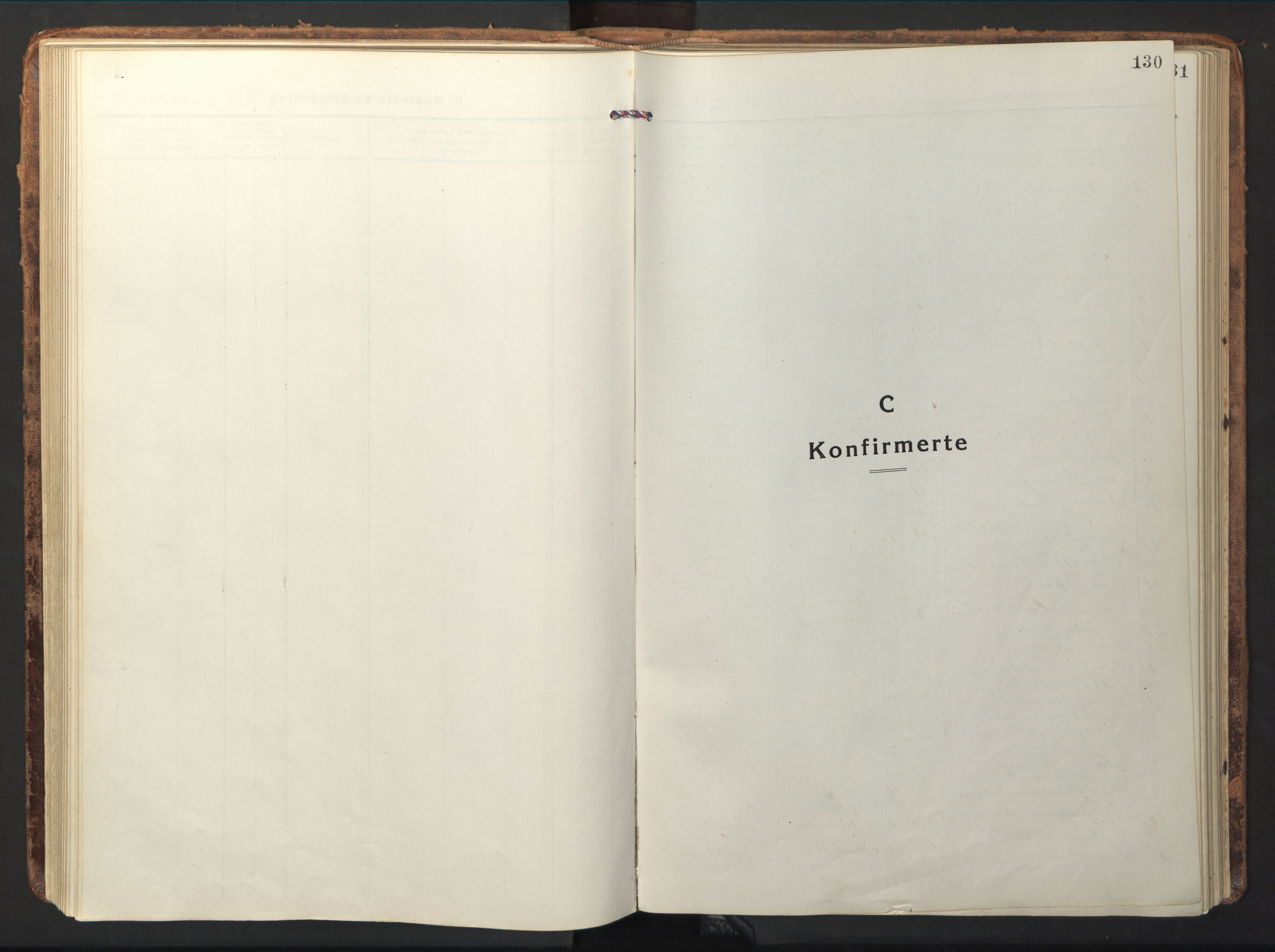 Ministerialprotokoller, klokkerbøker og fødselsregistre - Nord-Trøndelag, SAT/A-1458/714/L0136: Parish register (copy) no. 714C05, 1918-1957, p. 130