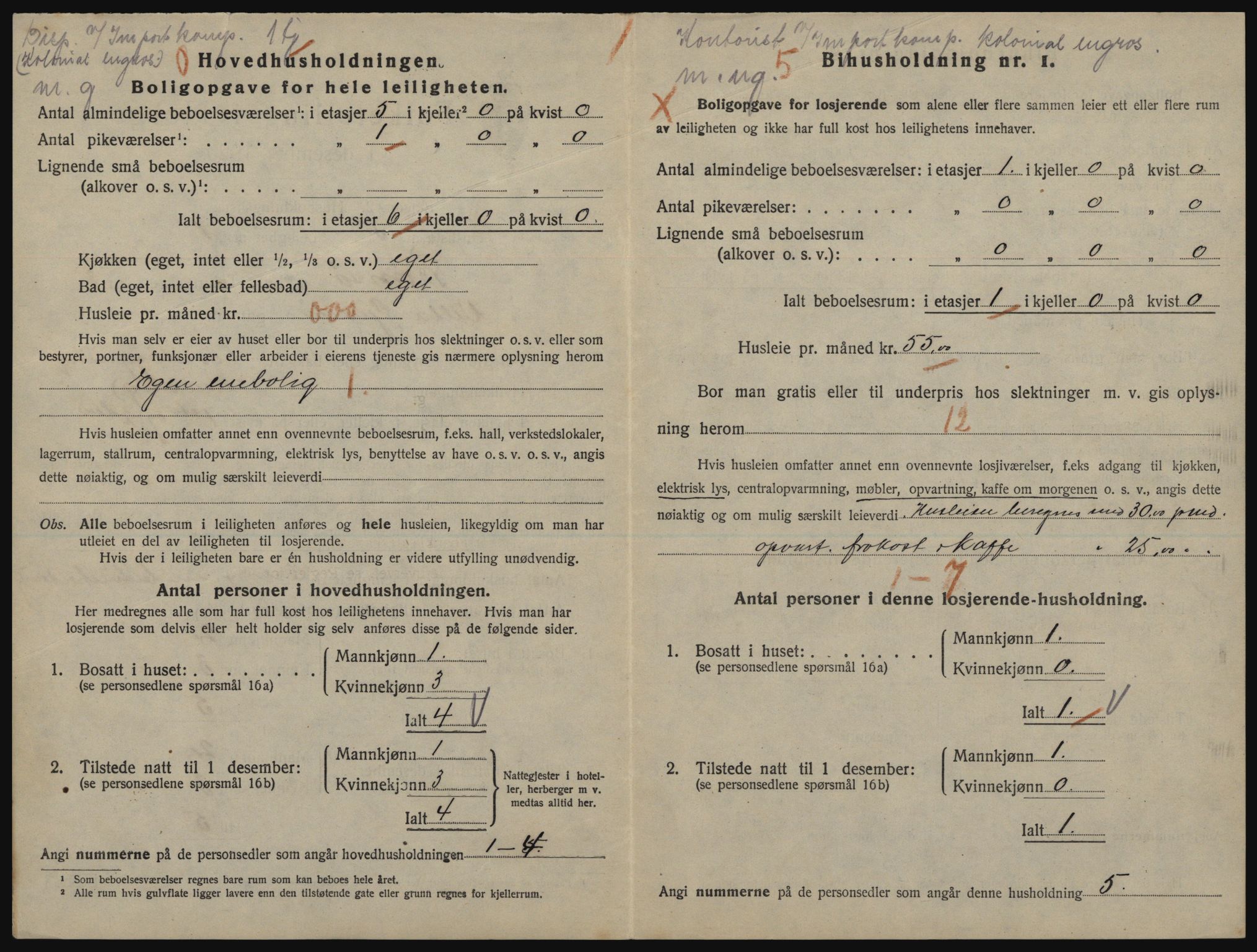 SATØ, 1920 census for Tromsø, 1920, p. 3332