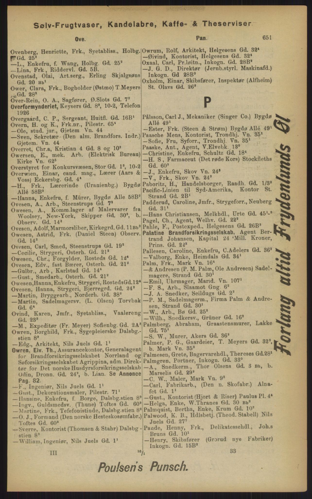 Kristiania/Oslo adressebok, PUBL/-, 1902, p. 651