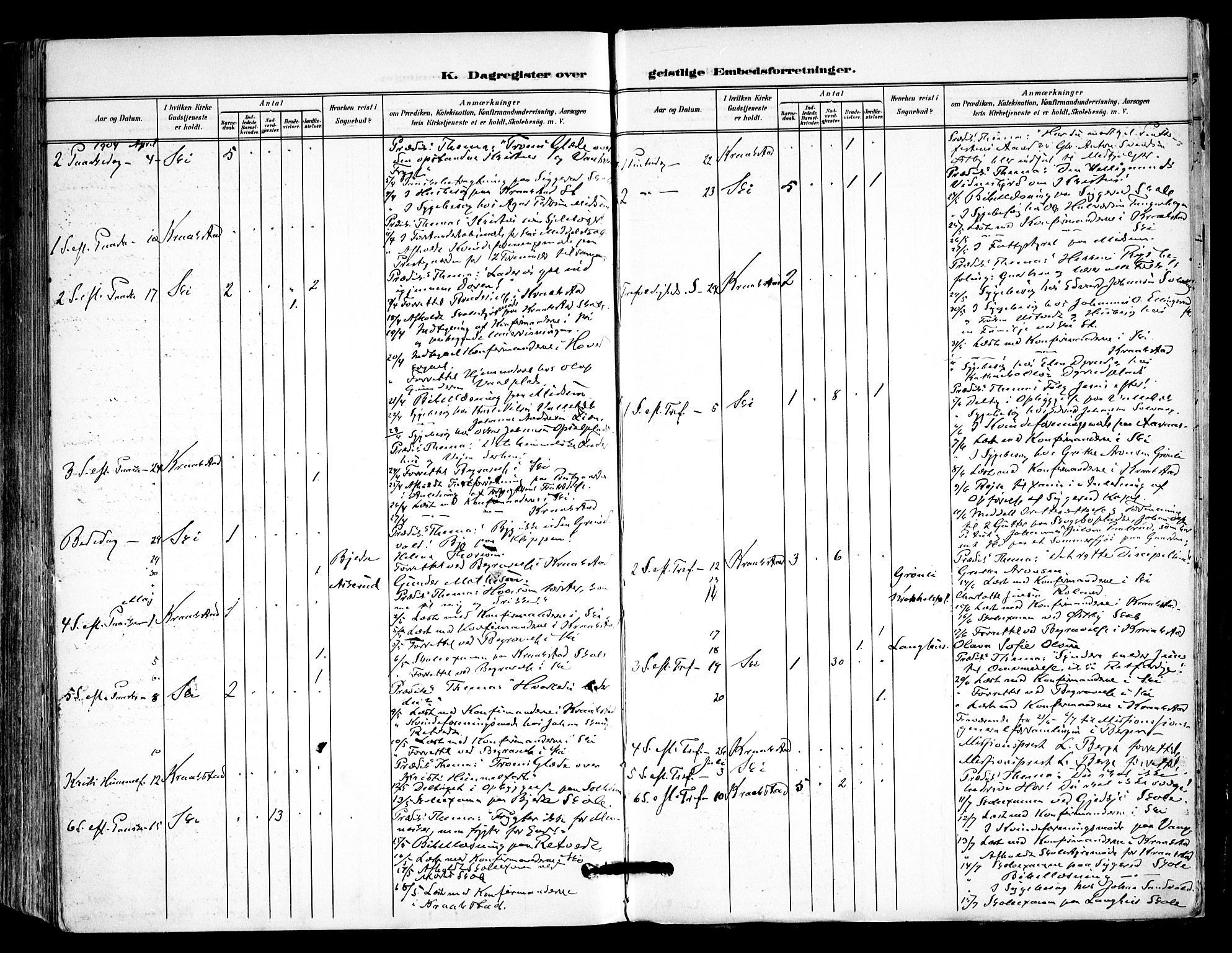 Kråkstad prestekontor Kirkebøker, AV/SAO-A-10125a/F/Fa/L0010: Parish register (official) no. I 10, 1893-1931