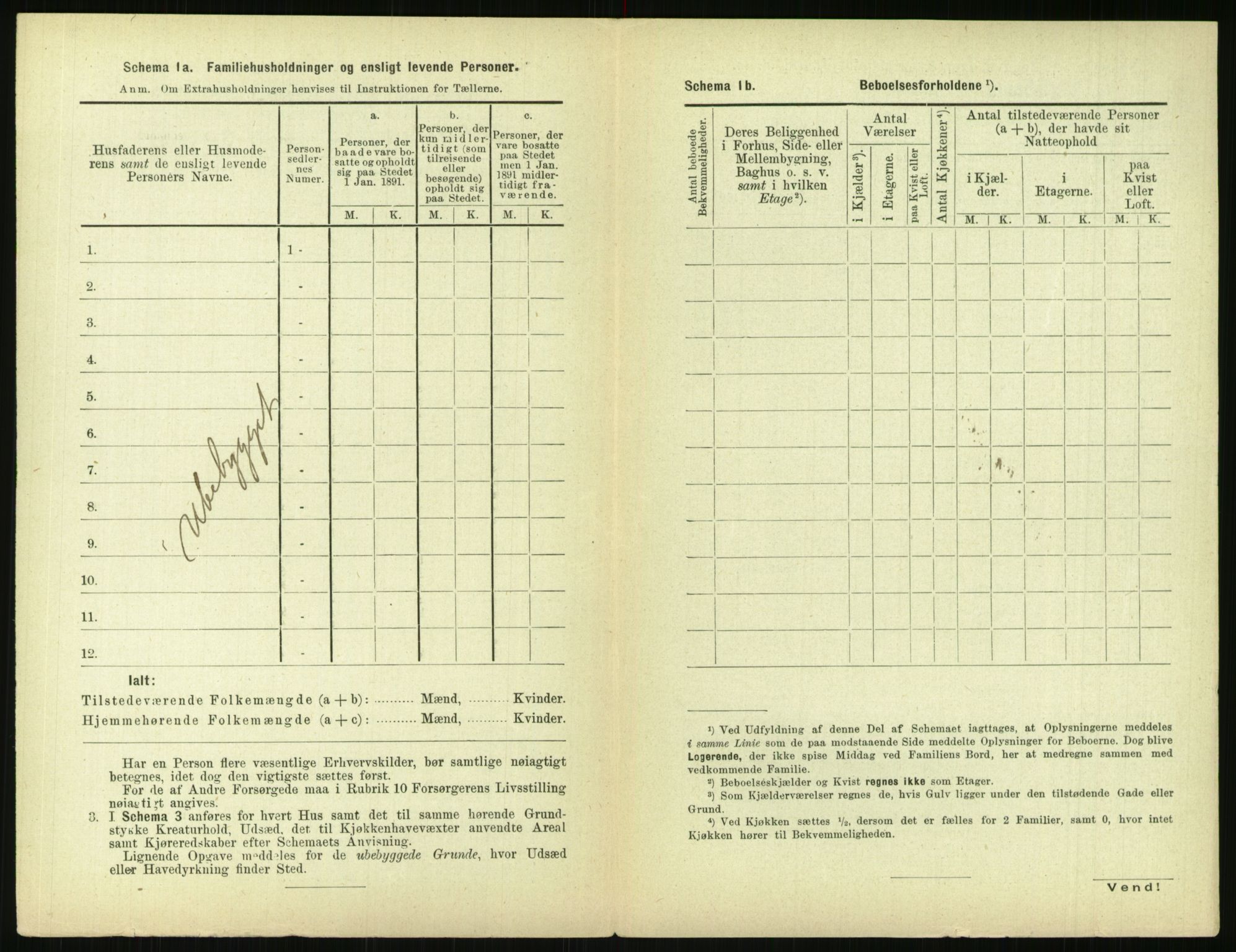 RA, 1891 census for 0301 Kristiania, 1891, p. 120322