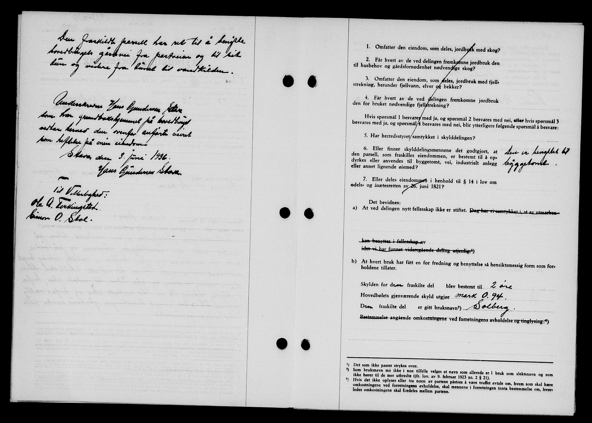 Karmsund sorenskriveri, SAST/A-100311/01/II/IIB/L0066: Mortgage book no. 47A, 1936-1936, Diary no: : 913/1936