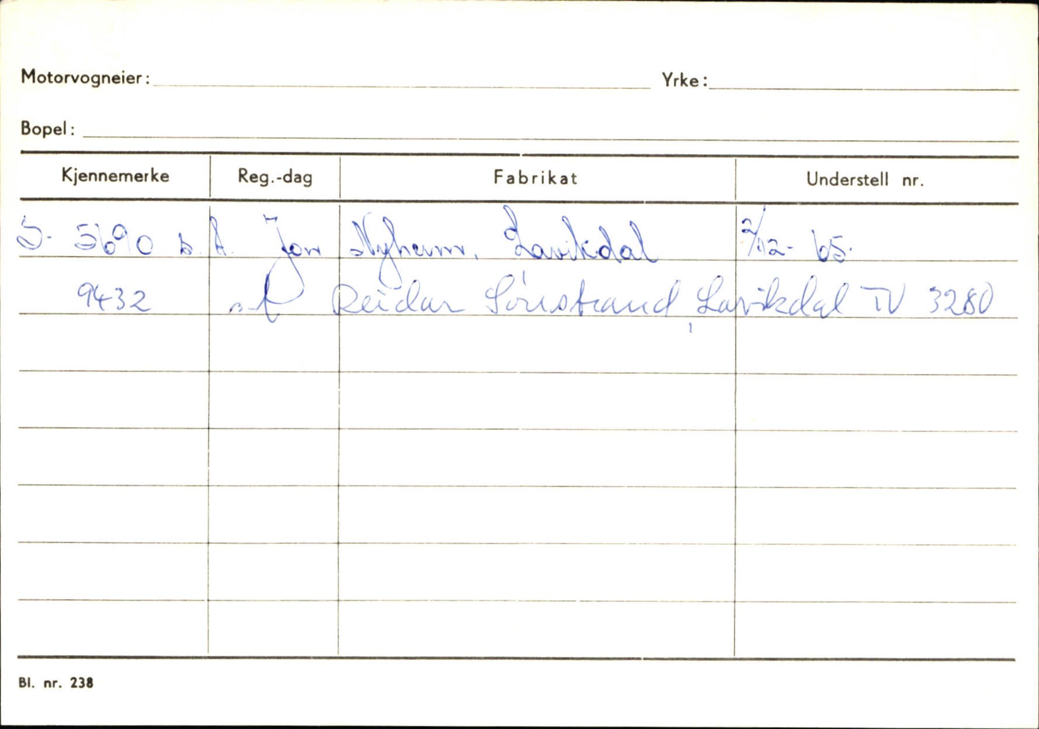 Statens vegvesen, Sogn og Fjordane vegkontor, AV/SAB-A-5301/4/F/L0130: Eigarregister Eid T-Å. Høyanger A-O, 1945-1975, p. 514