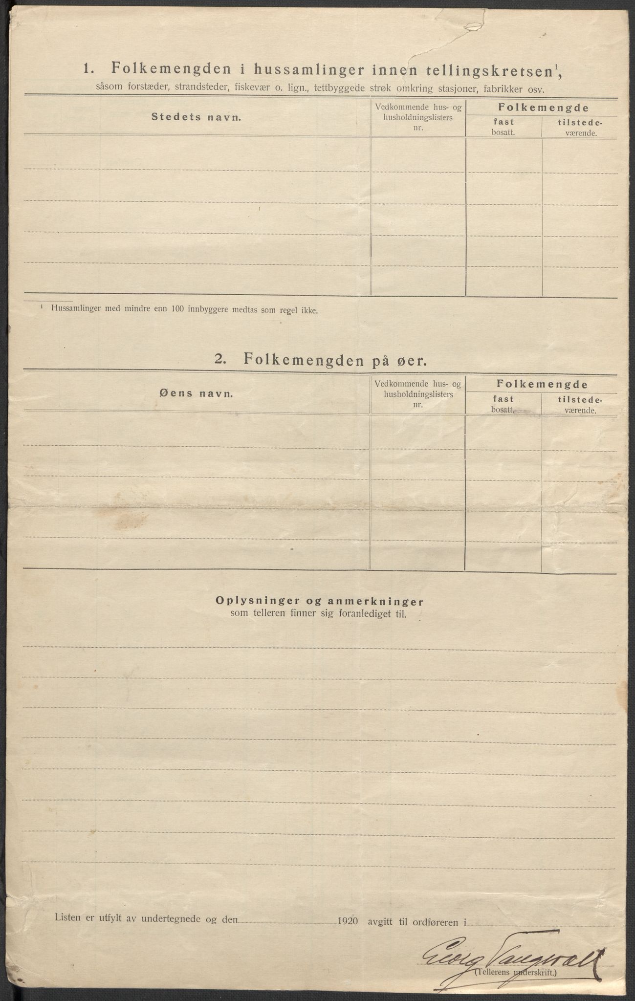 SAKO, 1920 census for Bamble, 1920, p. 28