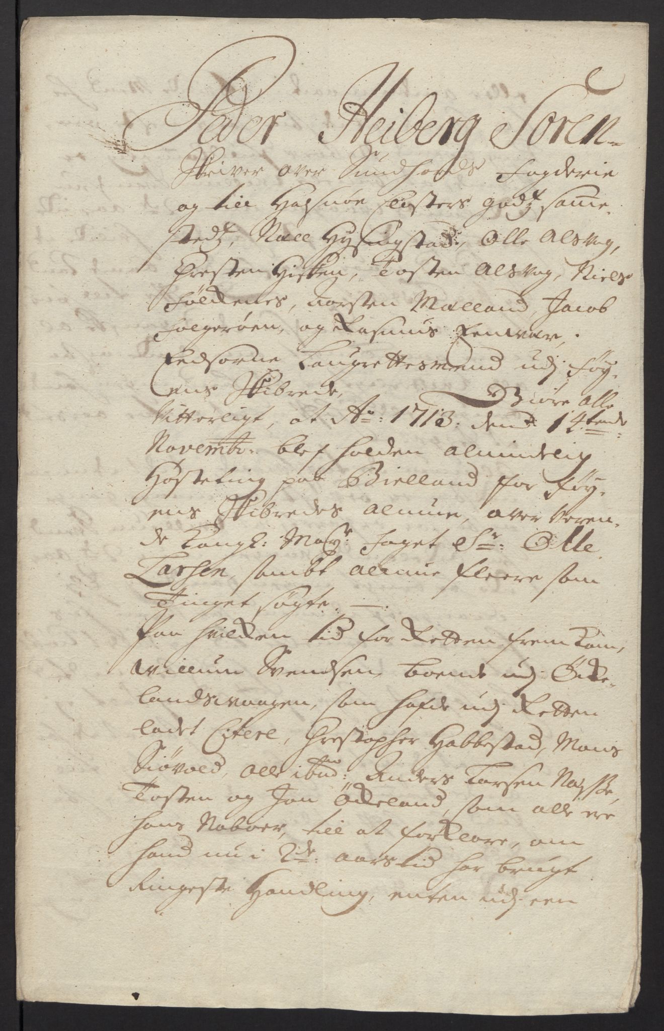 Rentekammeret inntil 1814, Reviderte regnskaper, Fogderegnskap, AV/RA-EA-4092/R48/L2989: Fogderegnskap Sunnhordland og Hardanger, 1713, p. 115