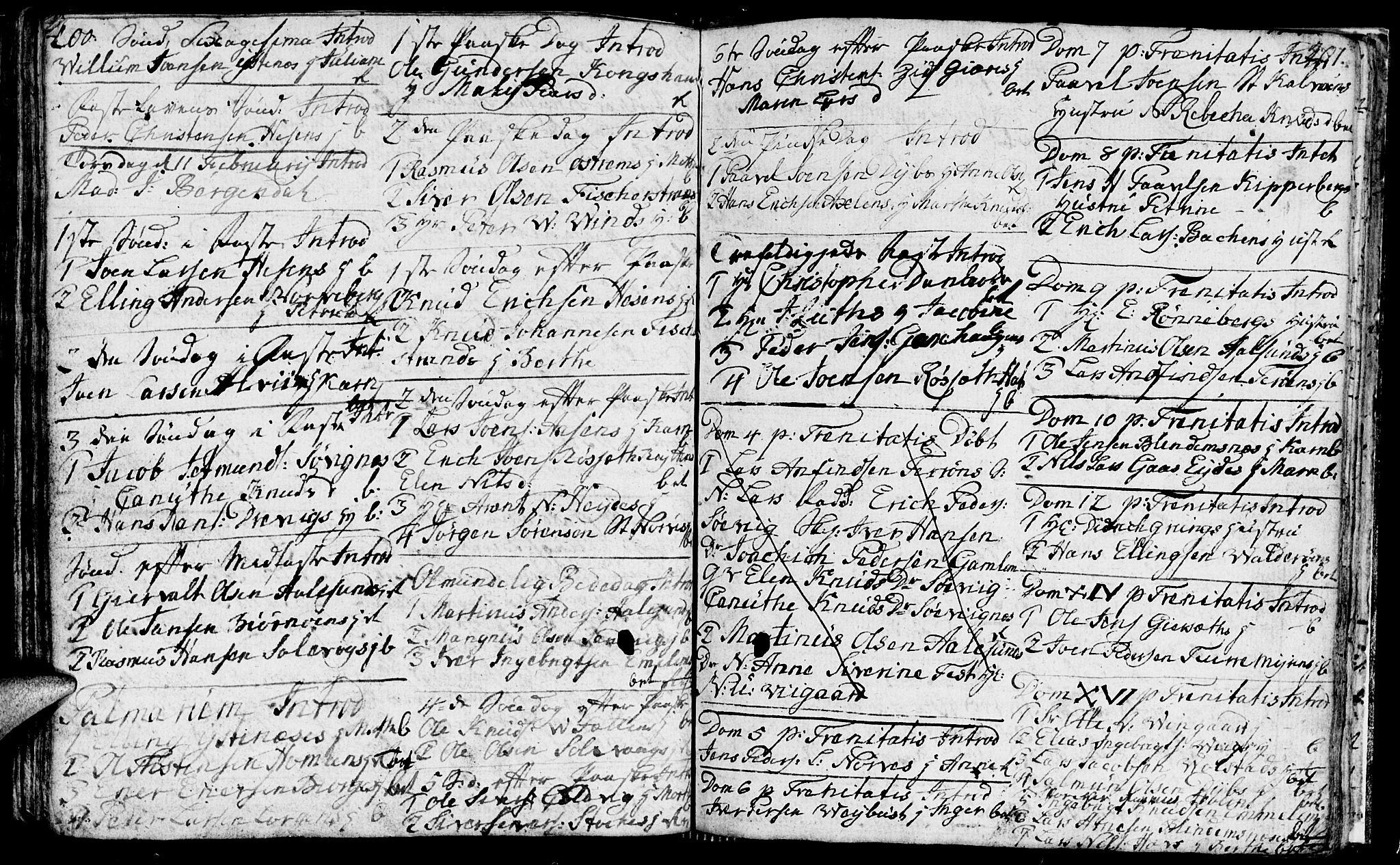 Ministerialprotokoller, klokkerbøker og fødselsregistre - Møre og Romsdal, AV/SAT-A-1454/528/L0421: Parish register (copy) no. 528C02, 1785-1800, p. 200-201