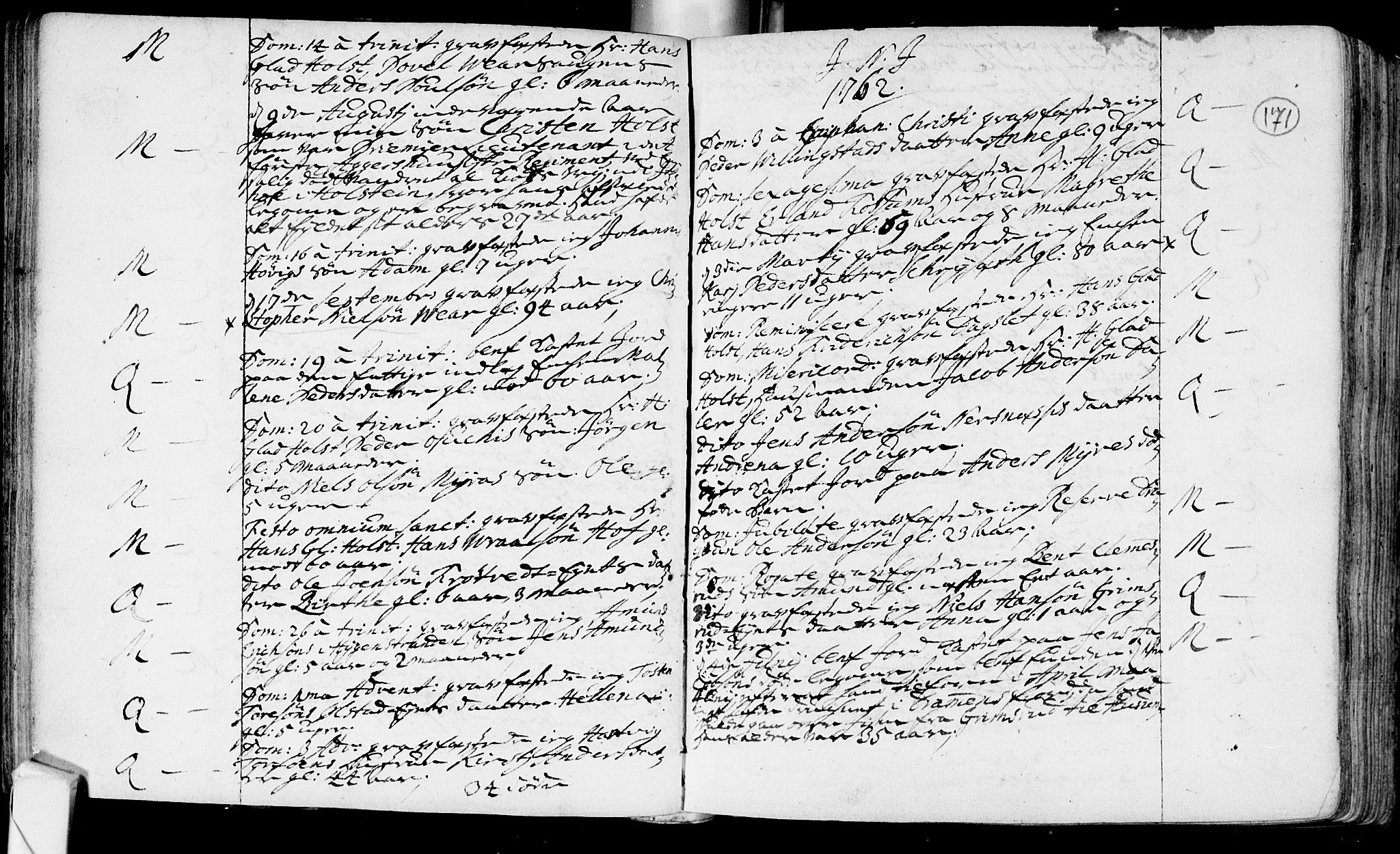 Røyken kirkebøker, AV/SAKO-A-241/F/Fa/L0002: Parish register (official) no. 2, 1731-1782, p. 171