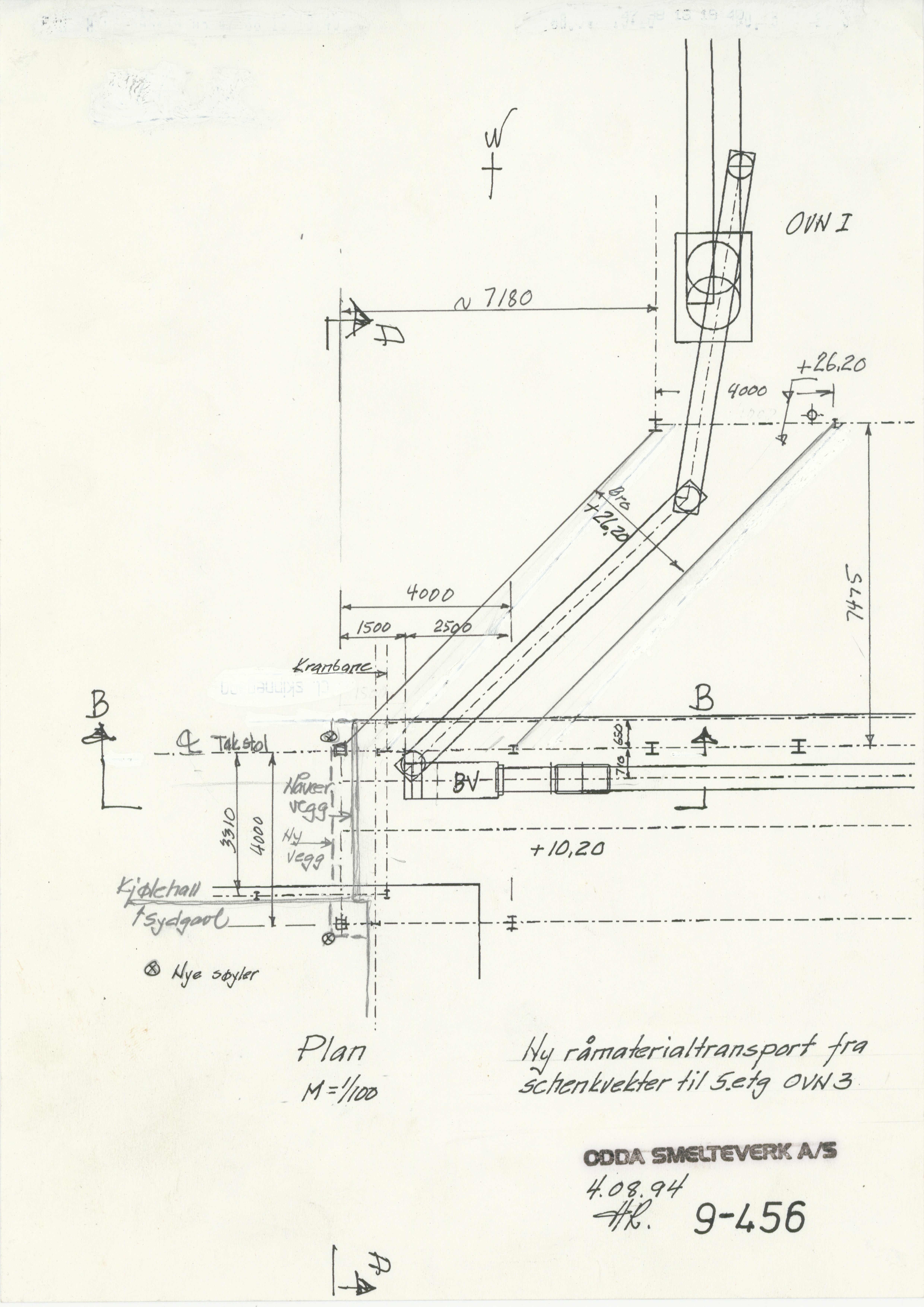 Odda smelteverk AS, KRAM/A-0157.1/T/Td/L0009: Gruppe 9. Blandingsrom og kokstørker, 1920-1970, p. 712