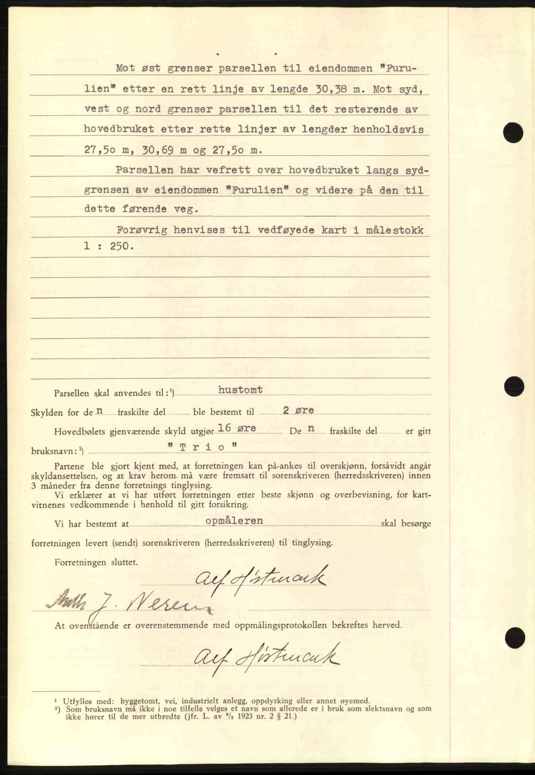 Romsdal sorenskriveri, AV/SAT-A-4149/1/2/2C: Mortgage book no. A13, 1942-1943, Diary no: : 2174/1942