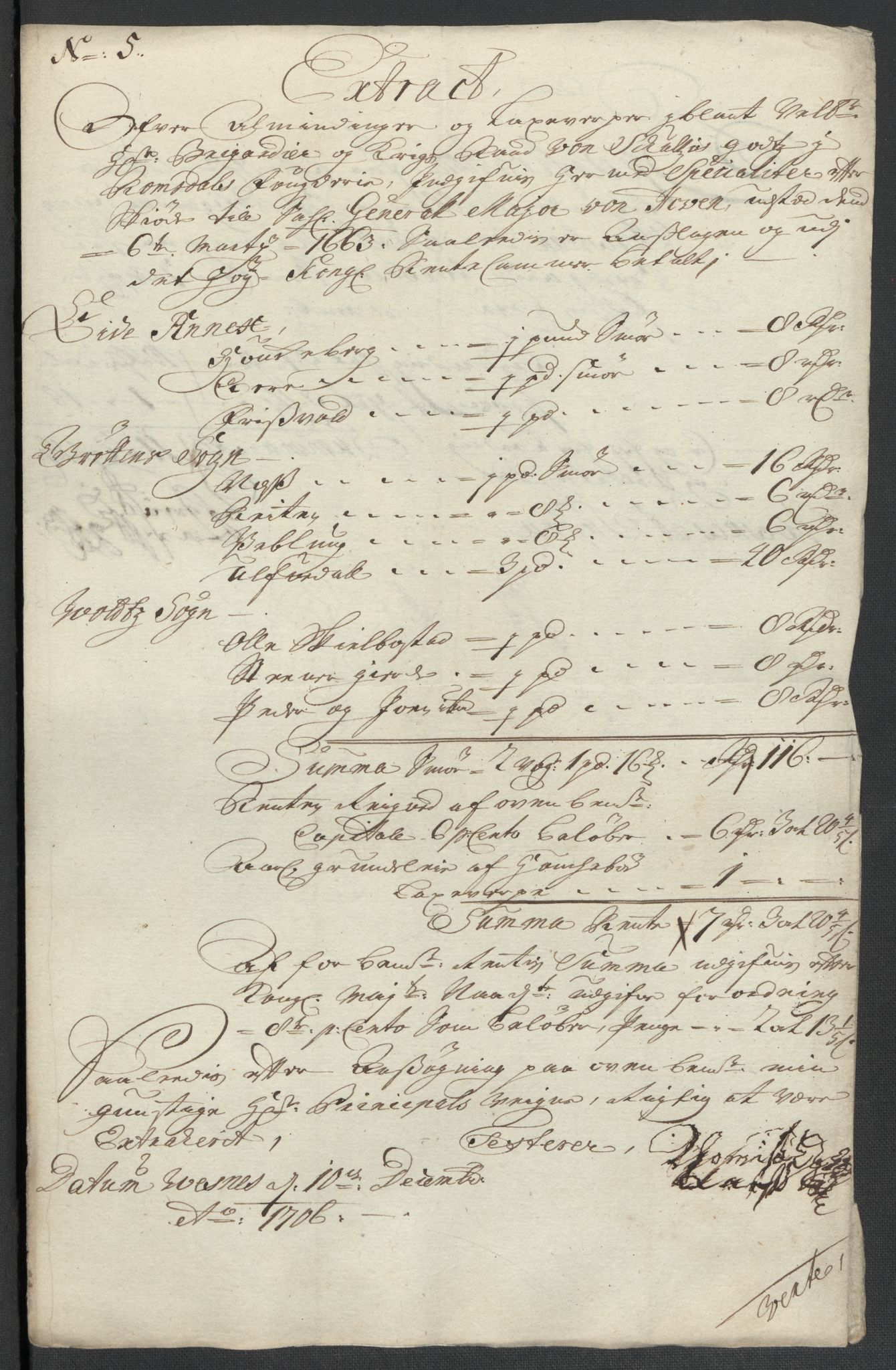 Rentekammeret inntil 1814, Reviderte regnskaper, Fogderegnskap, AV/RA-EA-4092/R55/L3657: Fogderegnskap Romsdal, 1706, p. 90