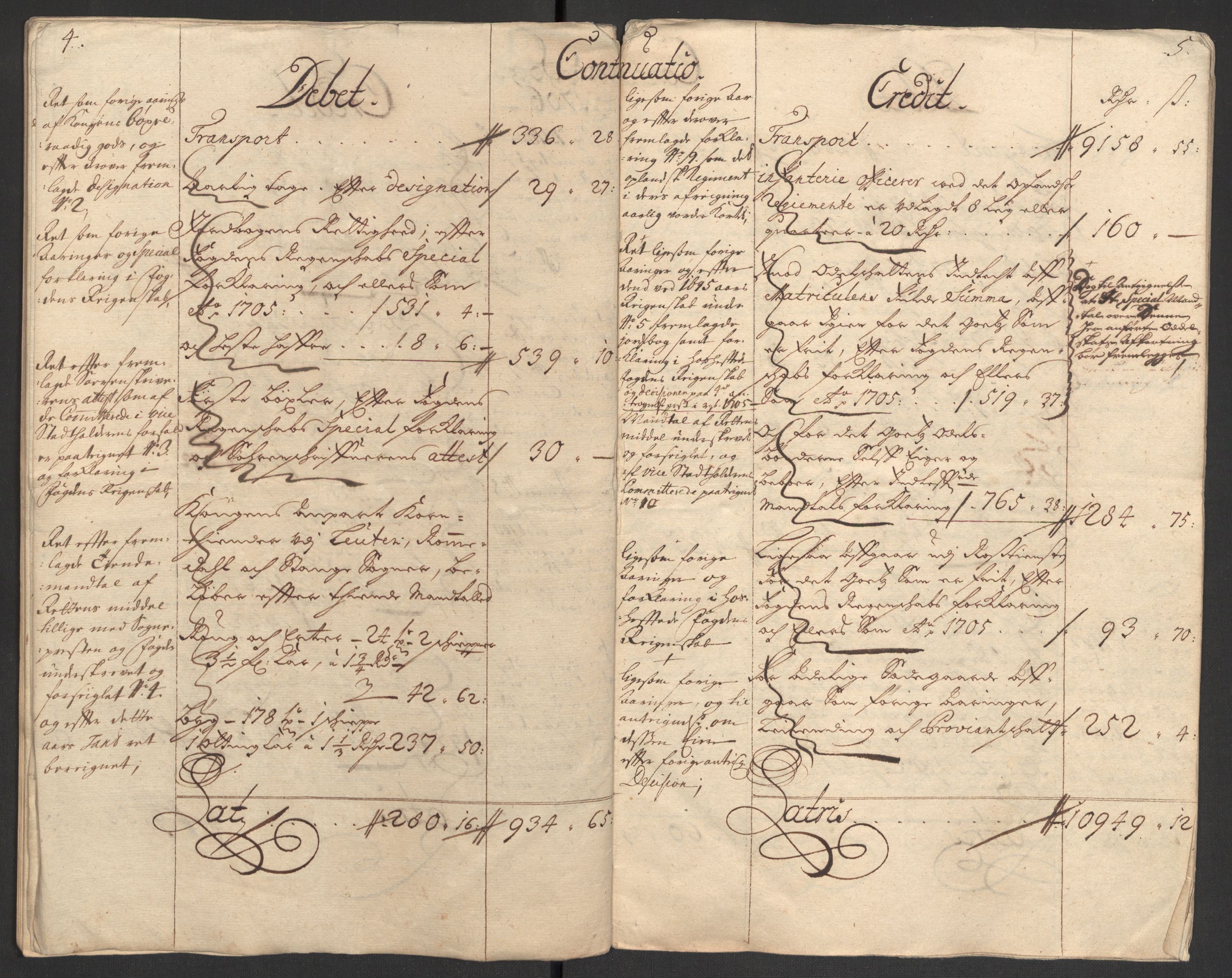 Rentekammeret inntil 1814, Reviderte regnskaper, Fogderegnskap, AV/RA-EA-4092/R16/L1043: Fogderegnskap Hedmark, 1706-1707, p. 23