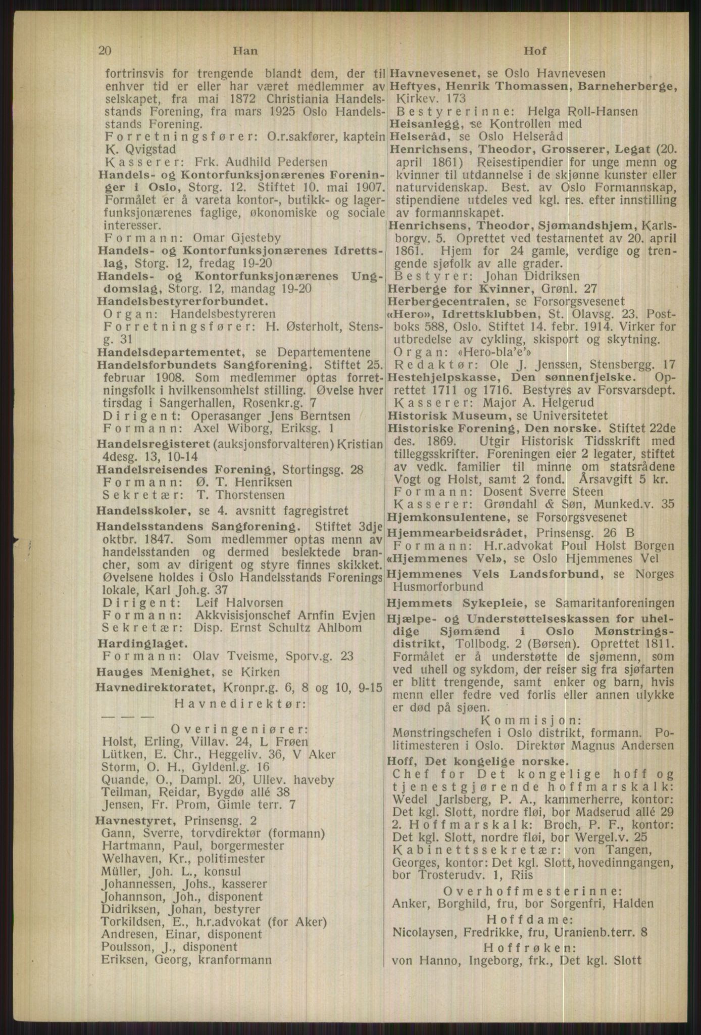 Kristiania/Oslo adressebok, PUBL/-, 1937, p. 20