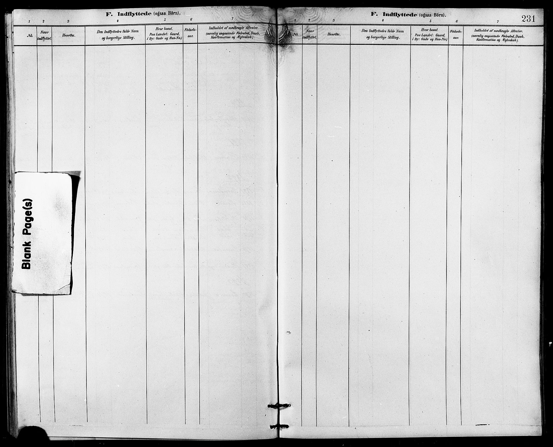 Målselv sokneprestembete, AV/SATØ-S-1311/G/Ga/Gab/L0004klokker: Parish register (copy) no. 4, 1885-1901, p. 231