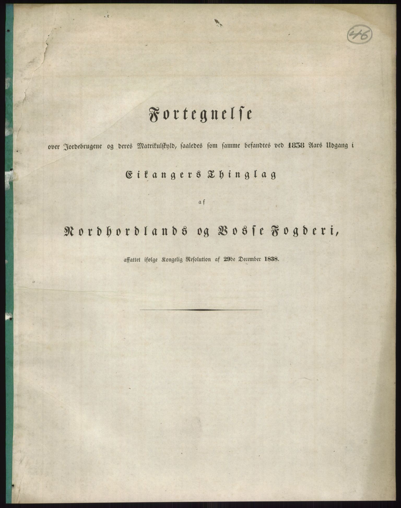 Andre publikasjoner, PUBL/PUBL-999/0002/0012: Bind 12 - Søndre Bergenhus amt: Nordhordland og Voss fogderi, 1838, p. 82