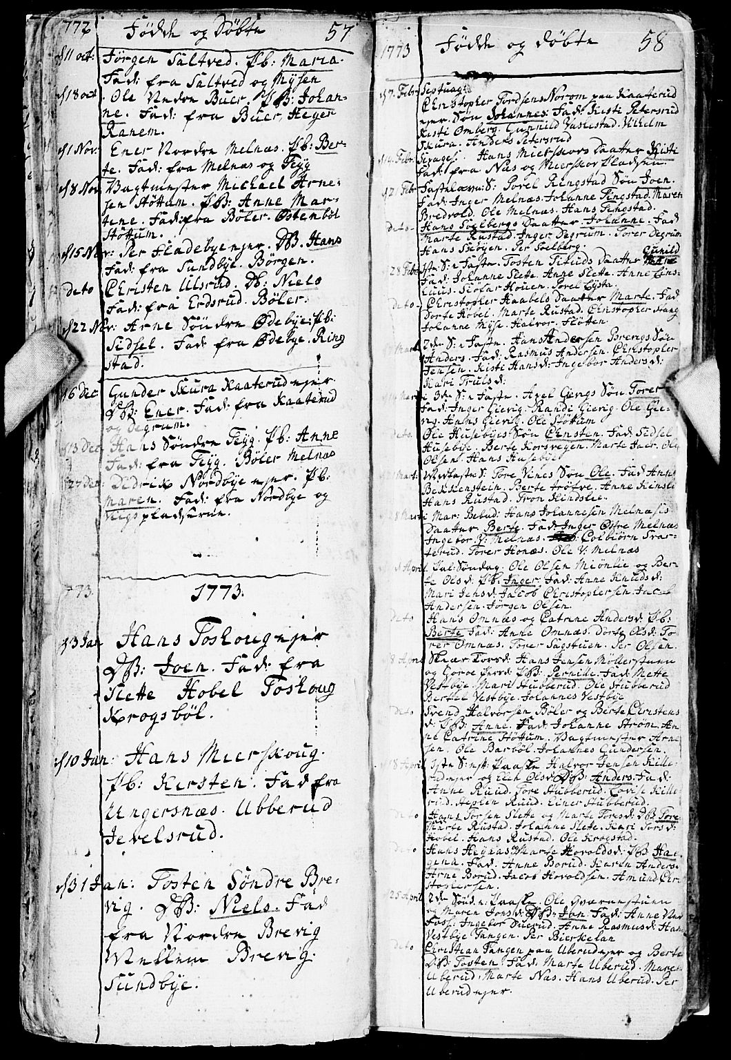 Enebakk prestekontor Kirkebøker, SAO/A-10171c/F/Fa/L0002: Parish register (official) no. I 2, 1755-1806, p. 57-58