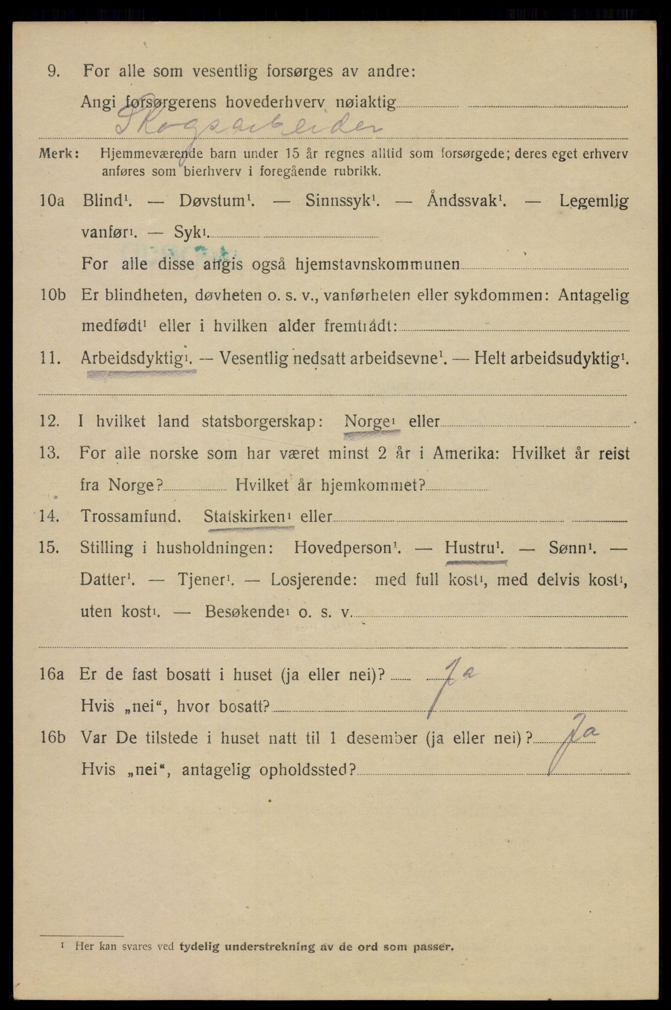 SAO, 1920 census for Aker, 1920, p. 121111