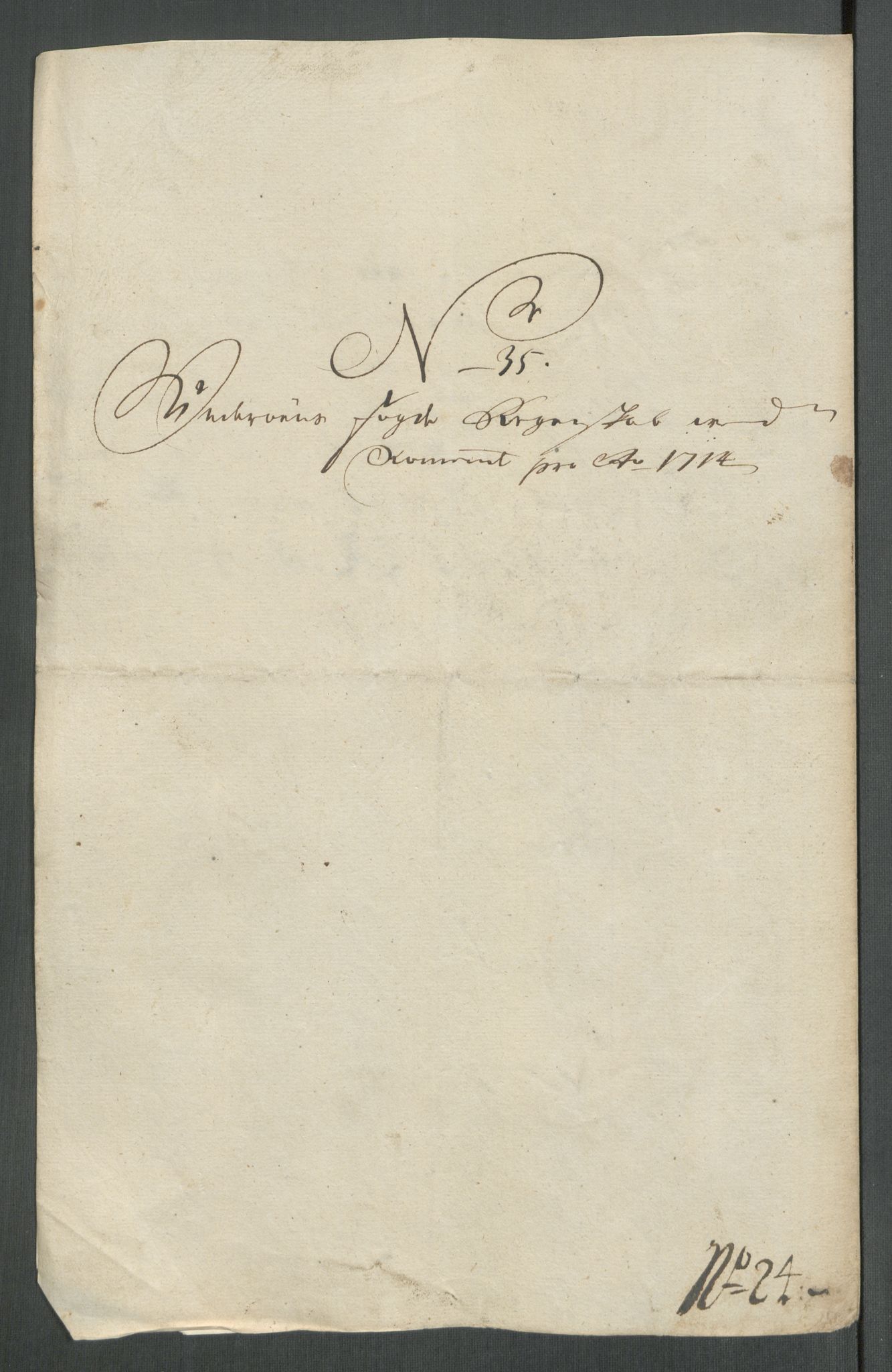 Rentekammeret inntil 1814, Reviderte regnskaper, Fogderegnskap, RA/EA-4092/R63/L4322: Fogderegnskap Inderøy, 1714, p. 313