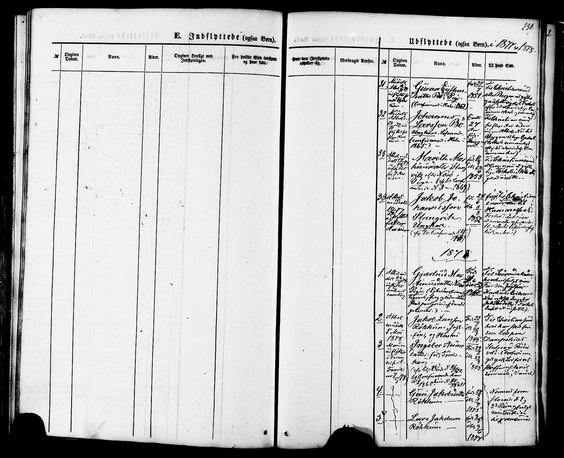 Ministerialprotokoller, klokkerbøker og fødselsregistre - Møre og Romsdal, AV/SAT-A-1454/592/L1027: Parish register (official) no. 592A05, 1865-1878, p. 230