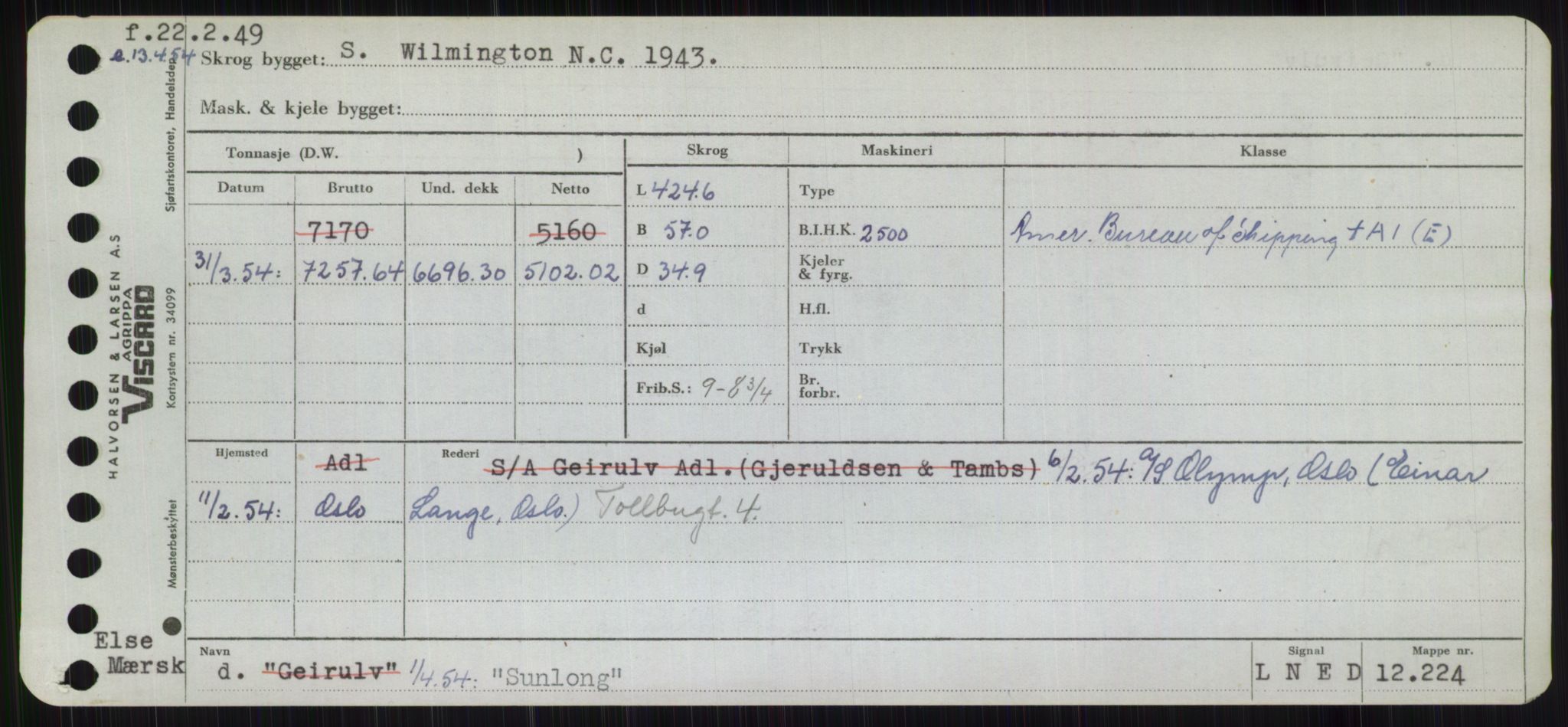 Sjøfartsdirektoratet med forløpere, Skipsmålingen, AV/RA-S-1627/H/Hb/L0004: Fartøy, O-S, p. 501