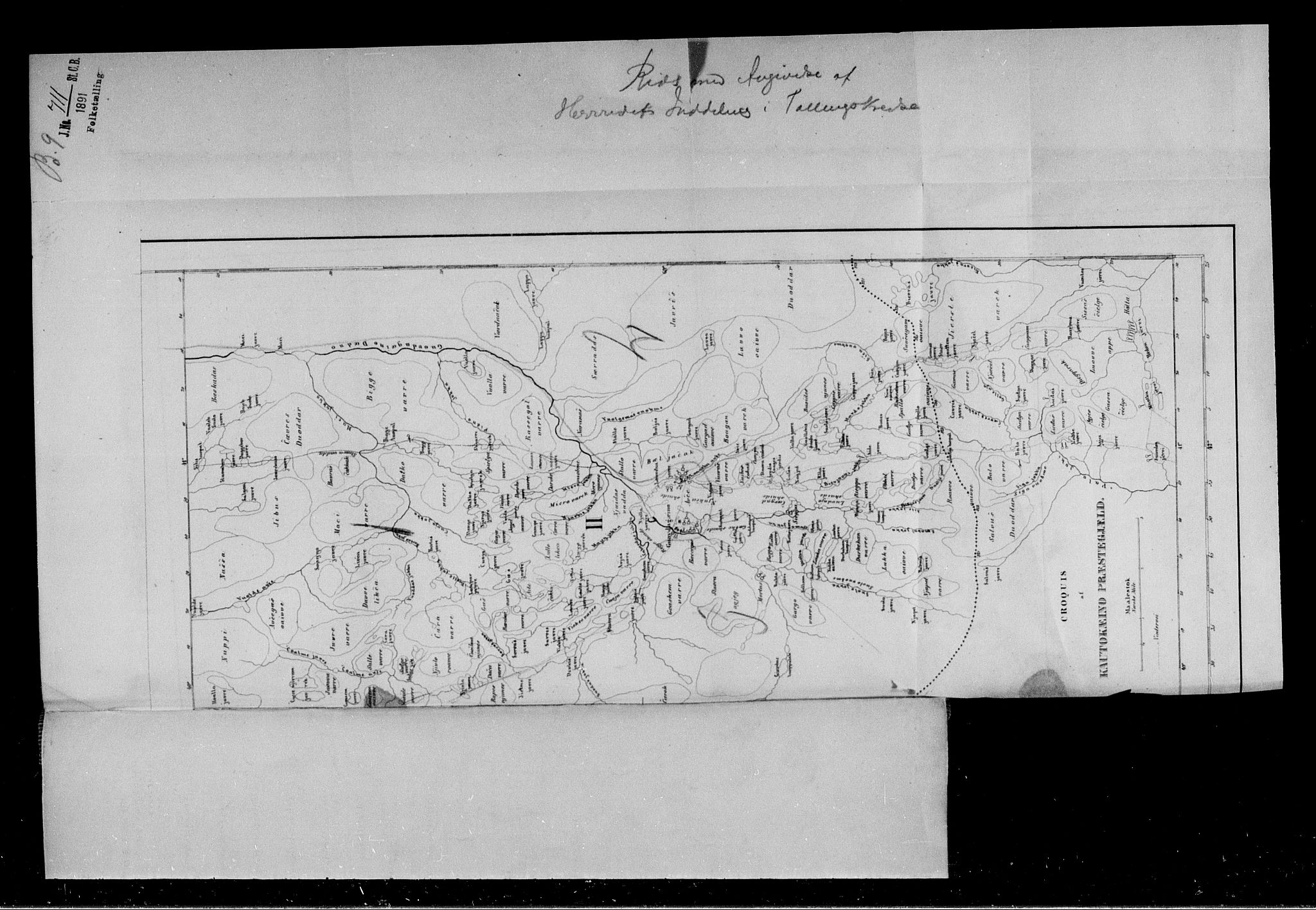 RA, 1891 census for 2011 Kautokeino, 1891, p. 4