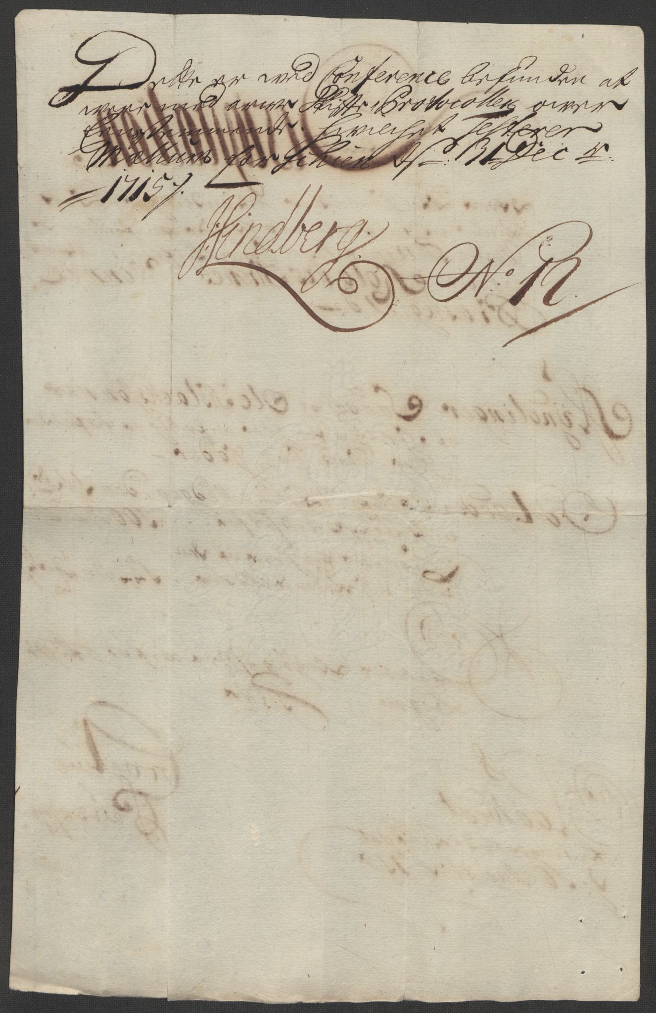 Rentekammeret inntil 1814, Reviderte regnskaper, Fogderegnskap, AV/RA-EA-4092/R36/L2127: Fogderegnskap Øvre og Nedre Telemark og Bamble, 1715, p. 163