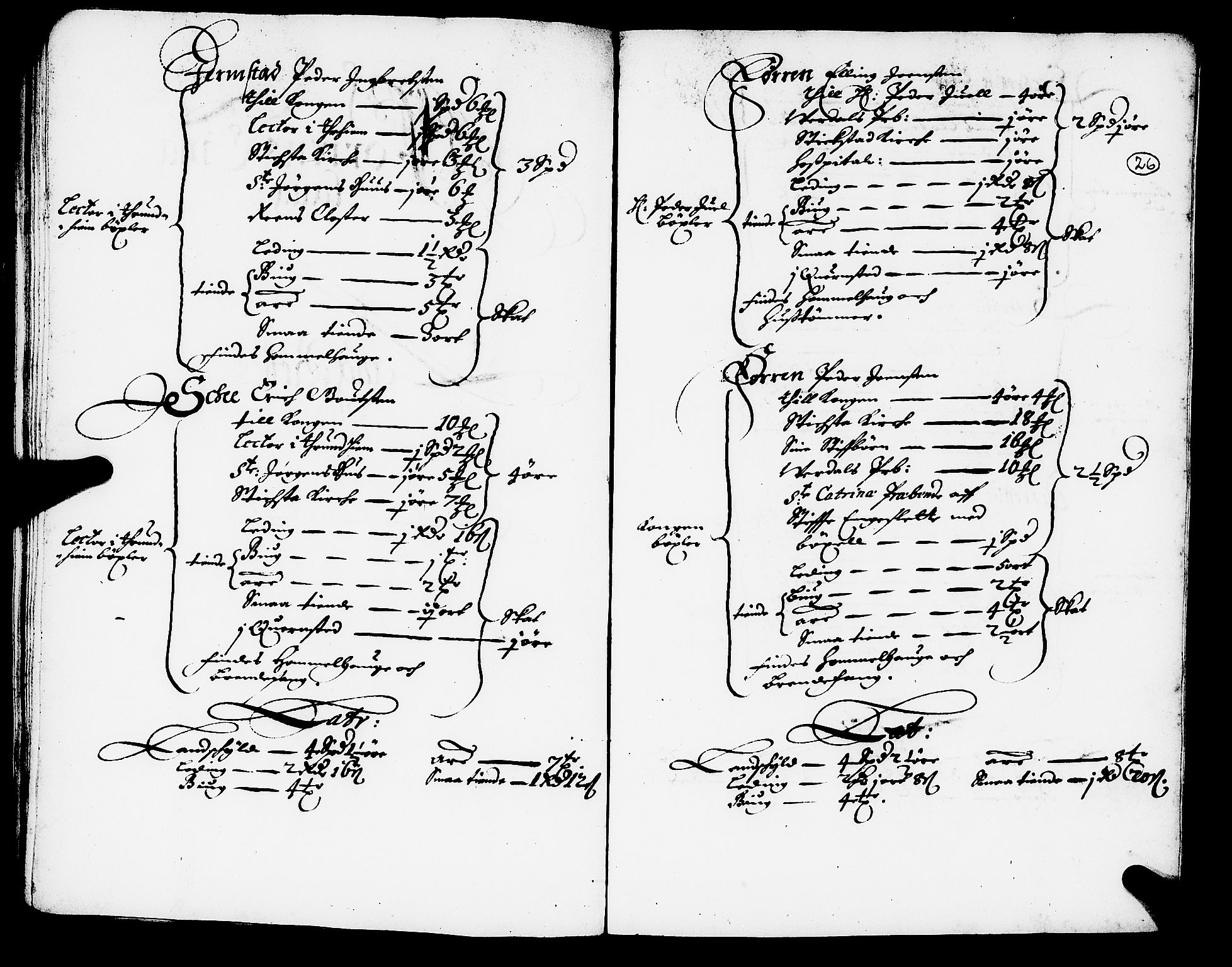 Rentekammeret inntil 1814, Realistisk ordnet avdeling, AV/RA-EA-4070/N/Nb/Nba/L0054: Stjørdal len, 1669, p. 25b-26a