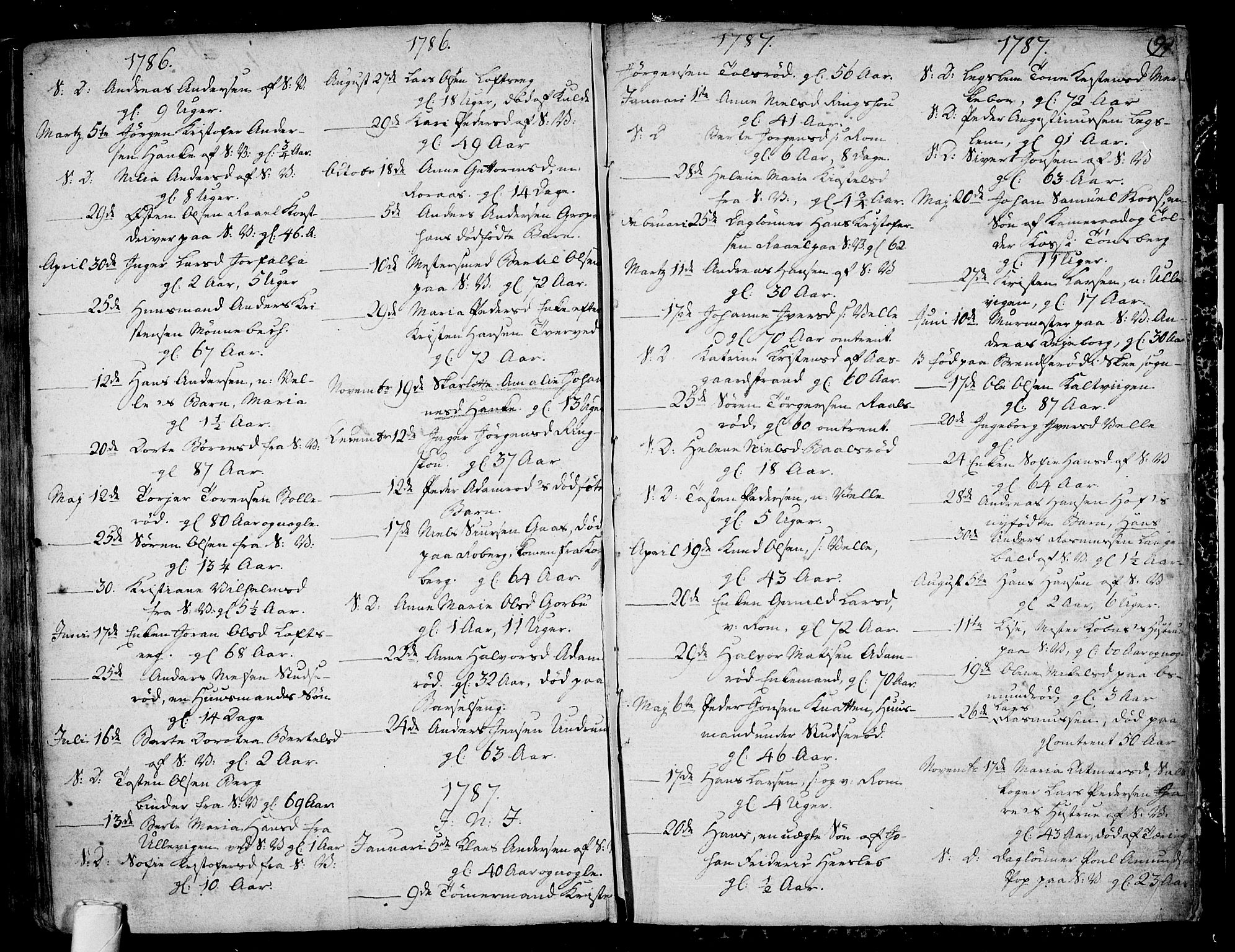 Sem kirkebøker, AV/SAKO-A-5/F/Fb/L0002: Parish register (official) no. II 2, 1764-1792, p. 99