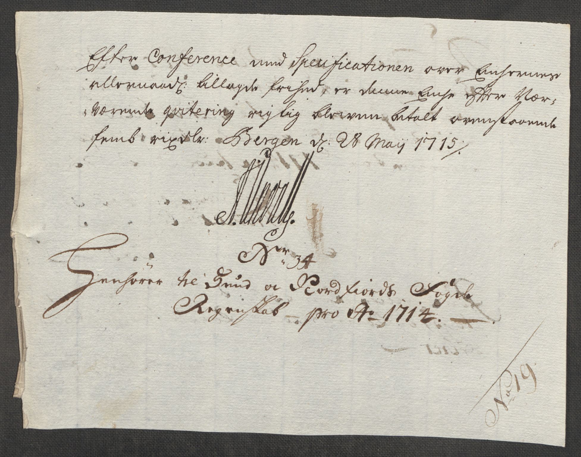 Rentekammeret inntil 1814, Reviderte regnskaper, Fogderegnskap, AV/RA-EA-4092/R53/L3438: Fogderegnskap Sunn- og Nordfjord, 1714, p. 338