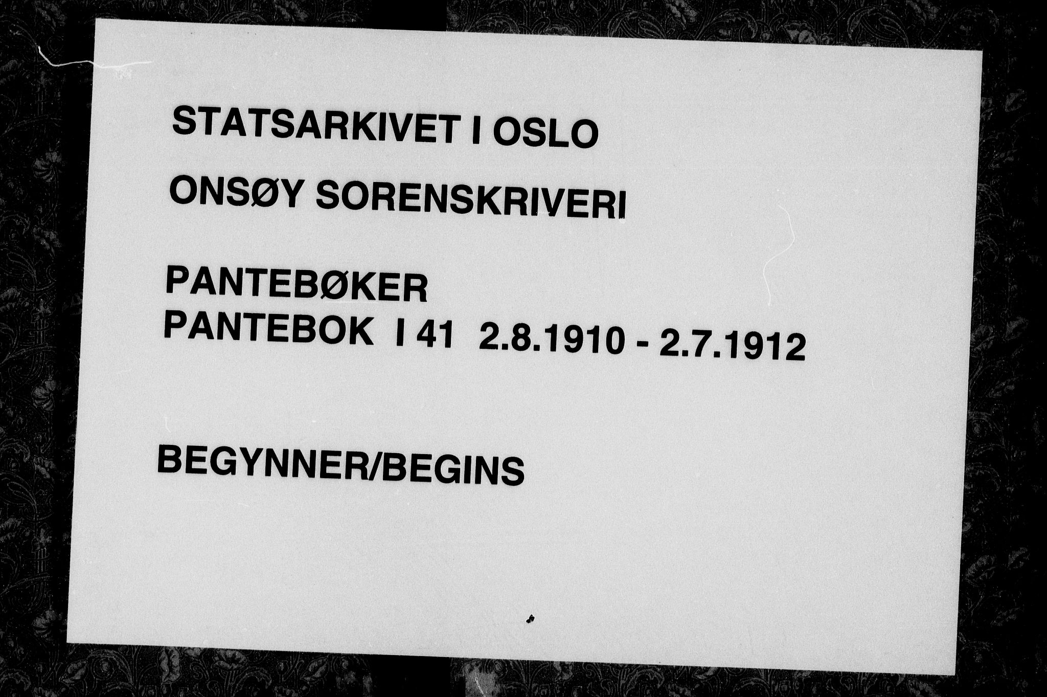 Onsøy sorenskriveri, SAO/A-10474/G/Ga/Gaa/L0041: Mortgage book no. I 41, 1910-1912