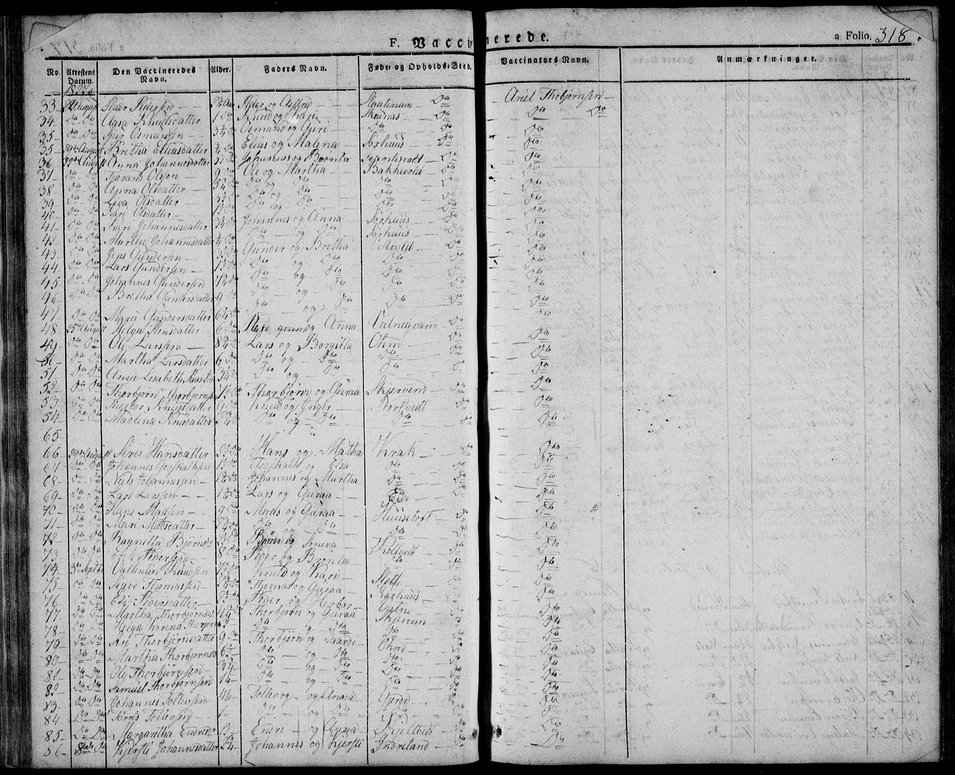 Skjold sokneprestkontor, SAST/A-101847/H/Ha/Haa/L0005: Parish register (official) no. A 5, 1830-1856, p. 318