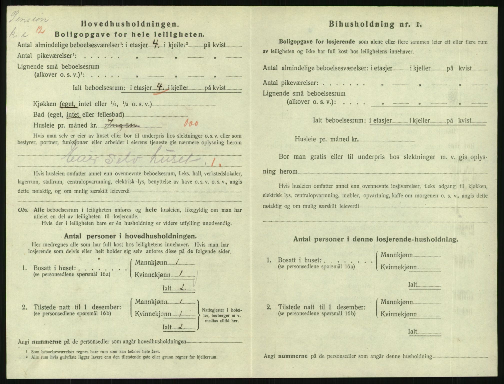 SAKO, 1920 census for Horten, 1920, p. 4242