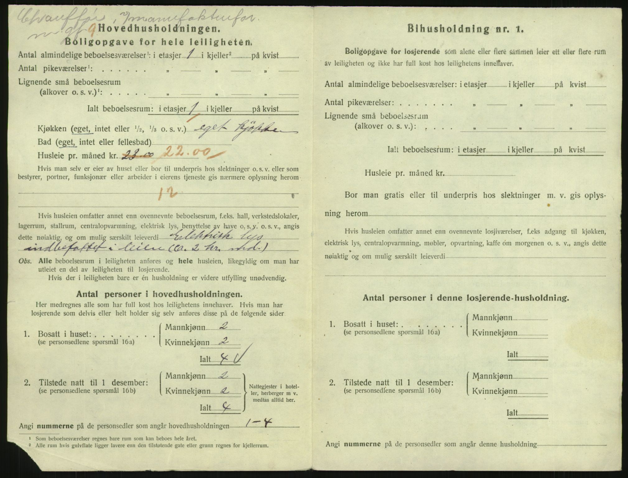 SAO, 1920 census for Kristiania, 1920, p. 22981