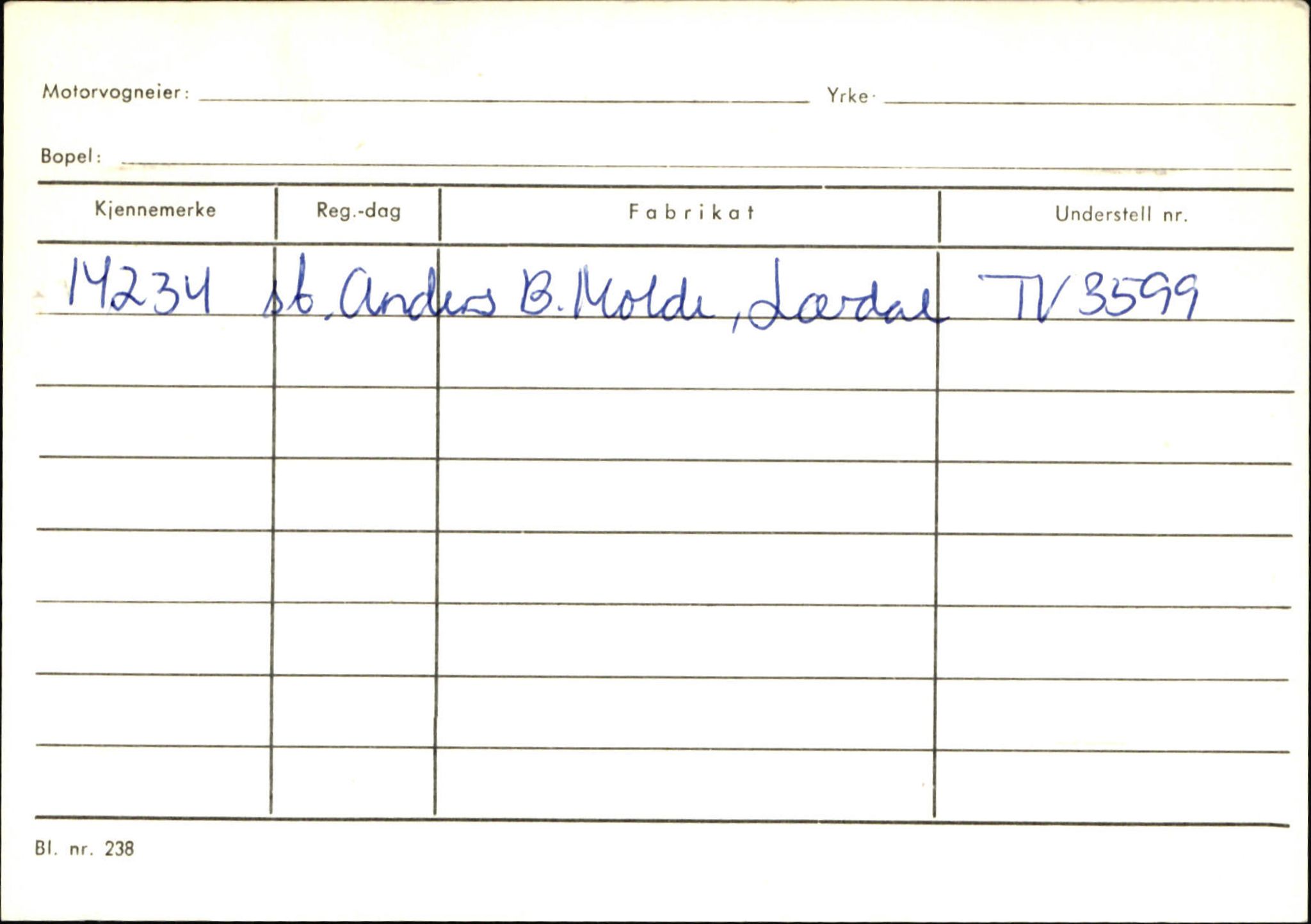 Statens vegvesen, Sogn og Fjordane vegkontor, AV/SAB-A-5301/4/F/L0132: Eigarregister Askvoll A-Å. Balestrand A-Å, 1945-1975, p. 344