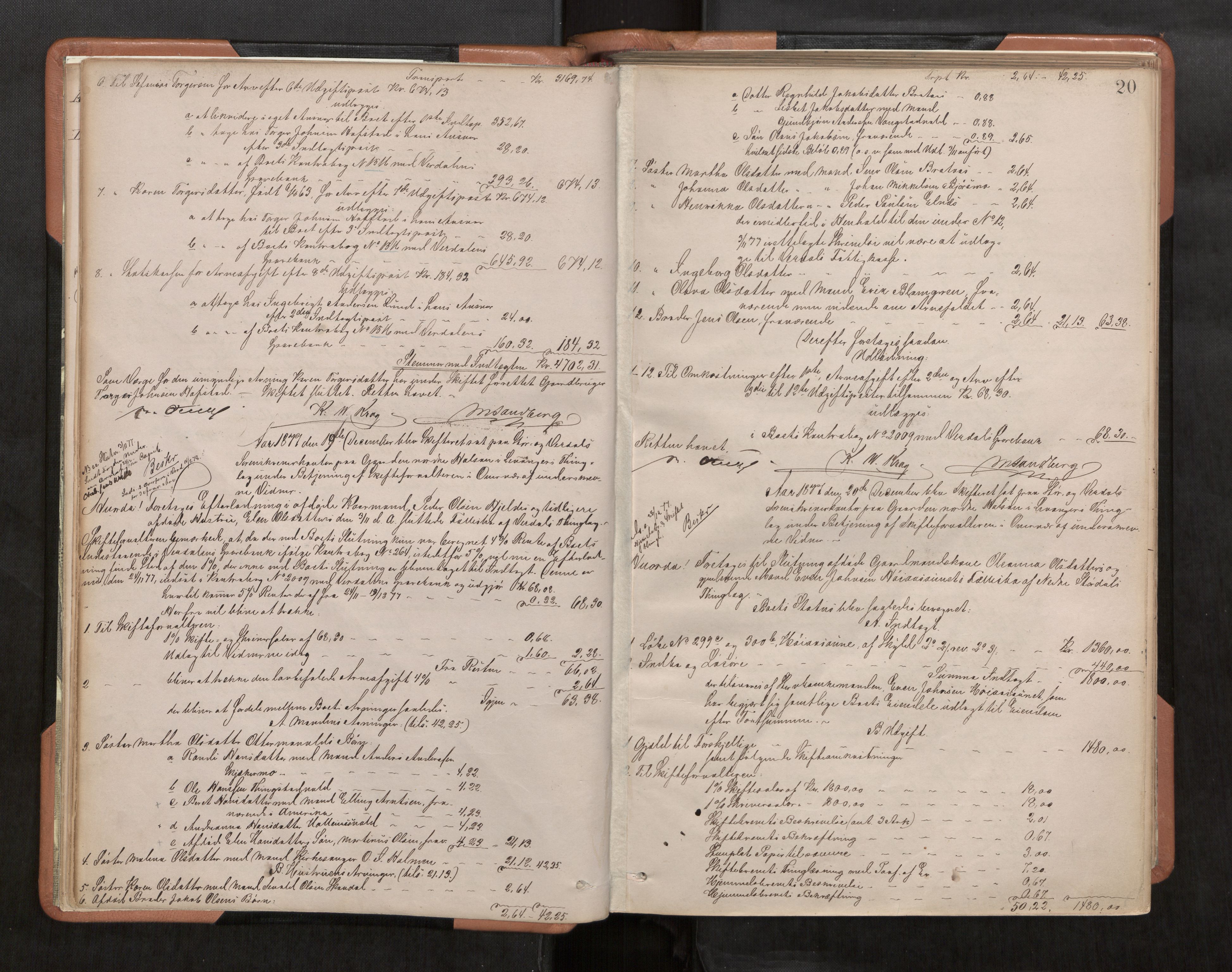 Stjør- og Verdal sorenskriveri, AV/SAT-A-4167/1/3/3A/L0044: Skifteslutningsprotokoll, 1877-1884, p. 20
