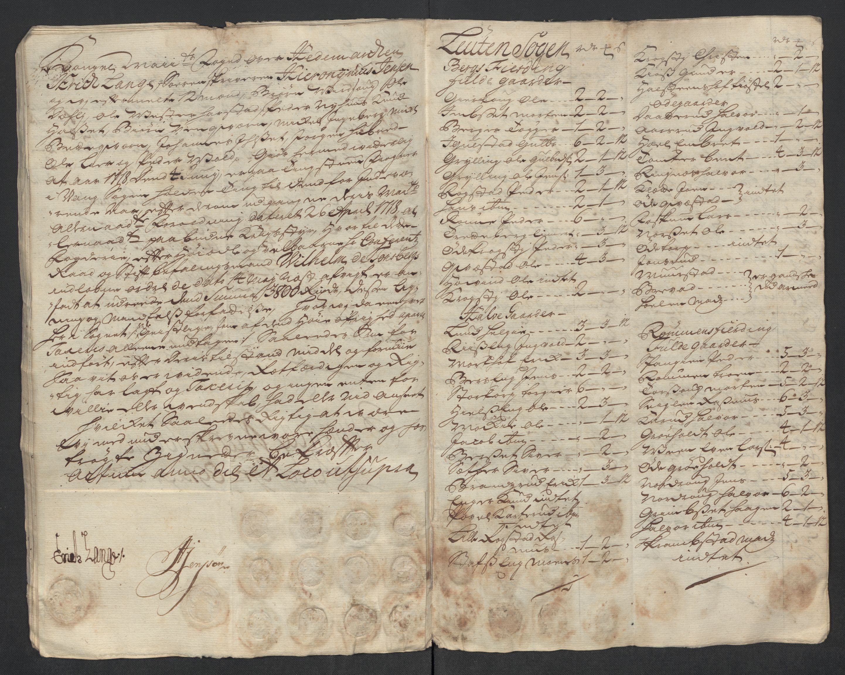 Rentekammeret inntil 1814, Reviderte regnskaper, Fogderegnskap, AV/RA-EA-4092/R16/L1057: Fogderegnskap Hedmark, 1718, p. 169