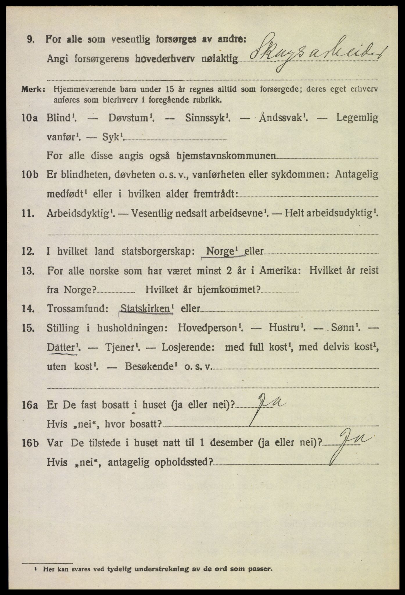 SAH, 1920 census for Stor-Elvdal, 1920, p. 9669